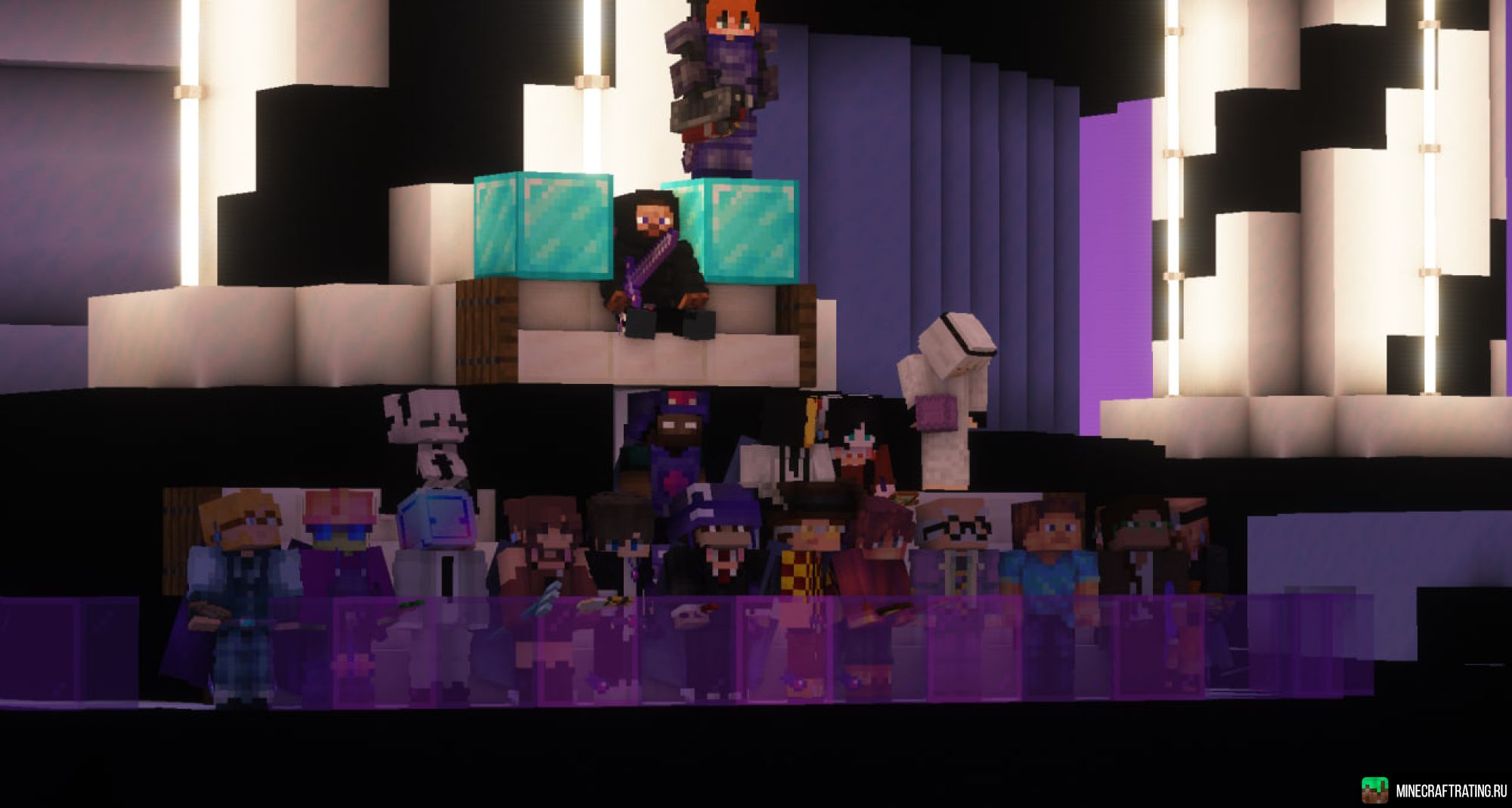 Скриншот ❤️ СЧ — ну ничо такой прикольный серв чо сервер Майнкрафт