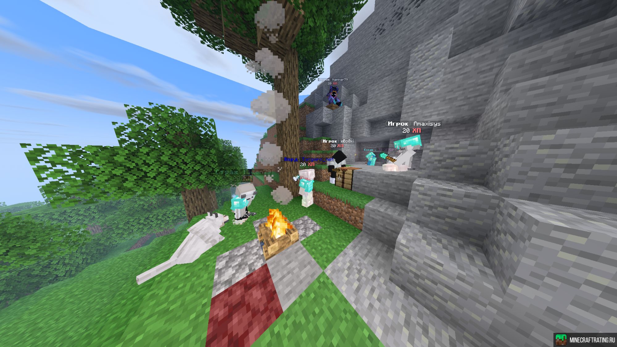 Скриншот New Order сервер Майнкрафт