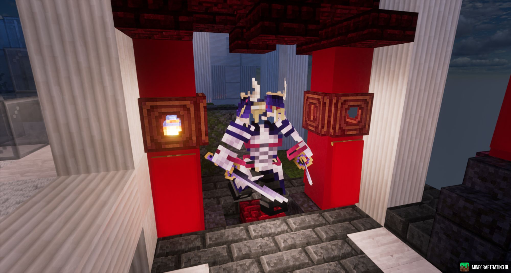 Скриншот ❤️Celestial Lights❤️Полу-ванила🌺У нас уютно!🌺 сервер Майнкрафт