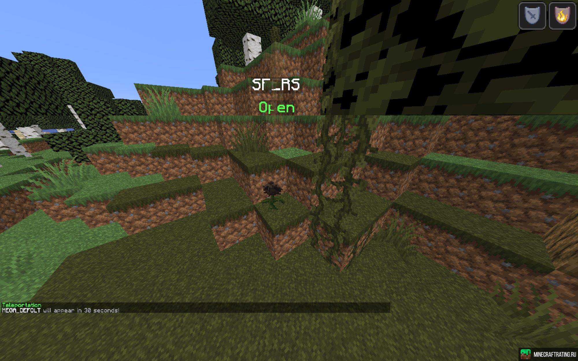 Скриншот RADEWH сервер Майнкрафт