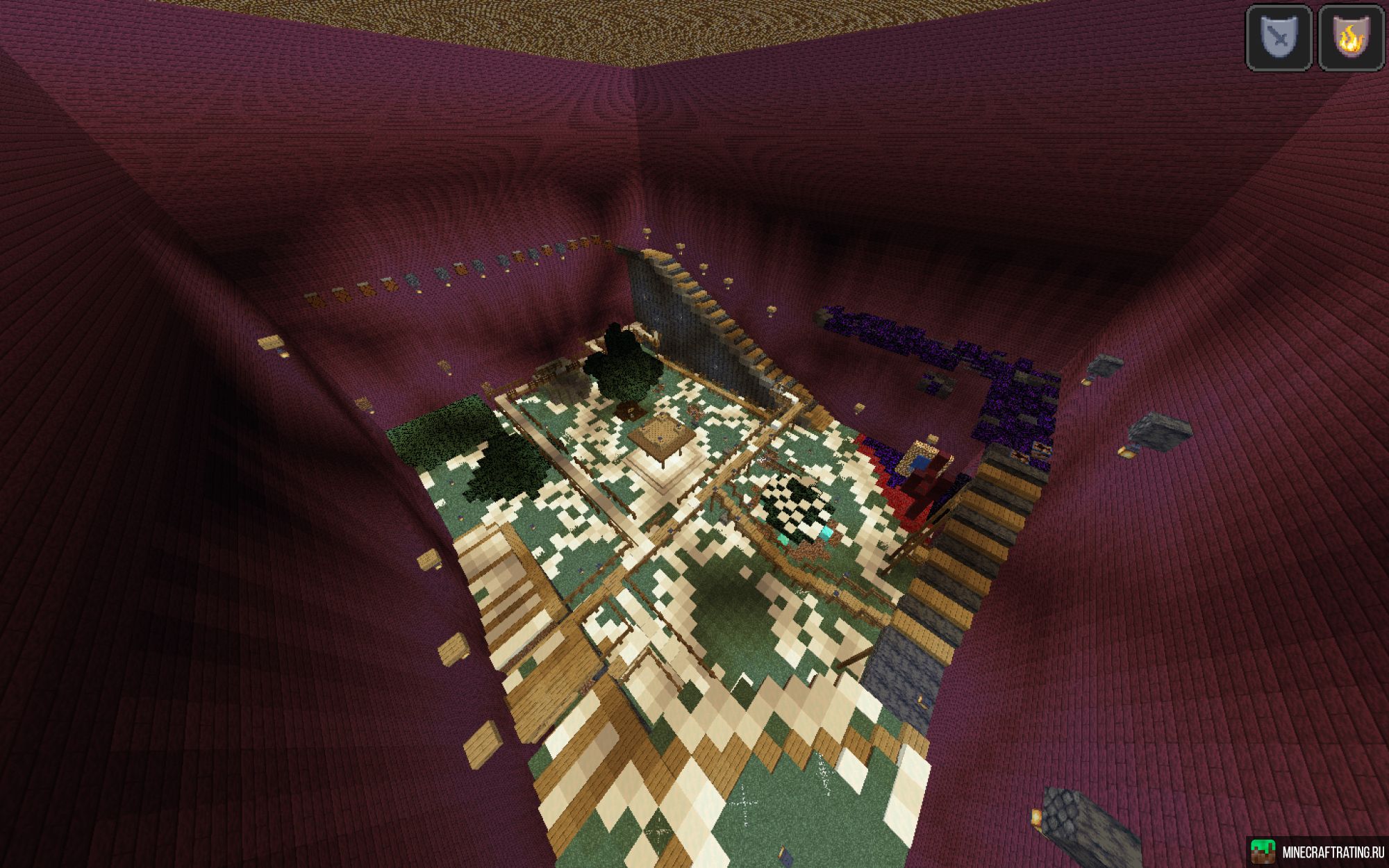 Скриншот RADEWH сервер Майнкрафт