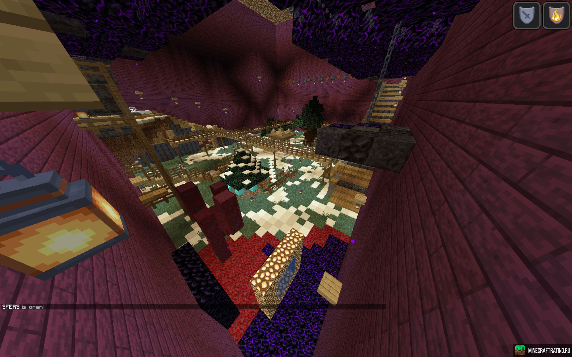 Скриншот RADEWH сервер Майнкрафт