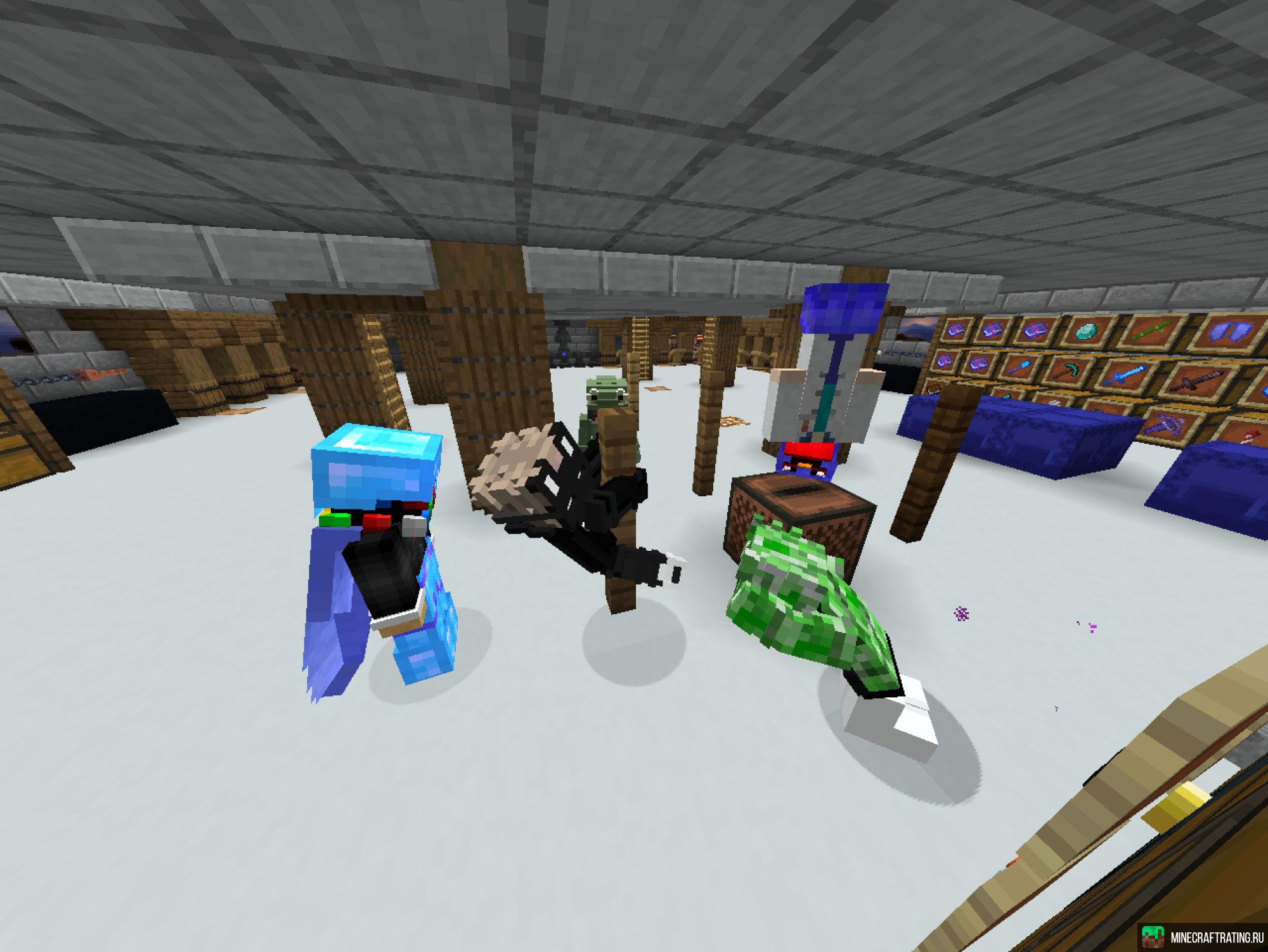 Скриншот MineBridge - ванилла+ без приватов! сервер Майнкрафт