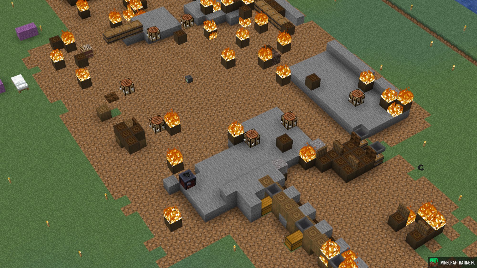 Скриншот MineBridge - ванилла+ без приватов! сервер Майнкрафт