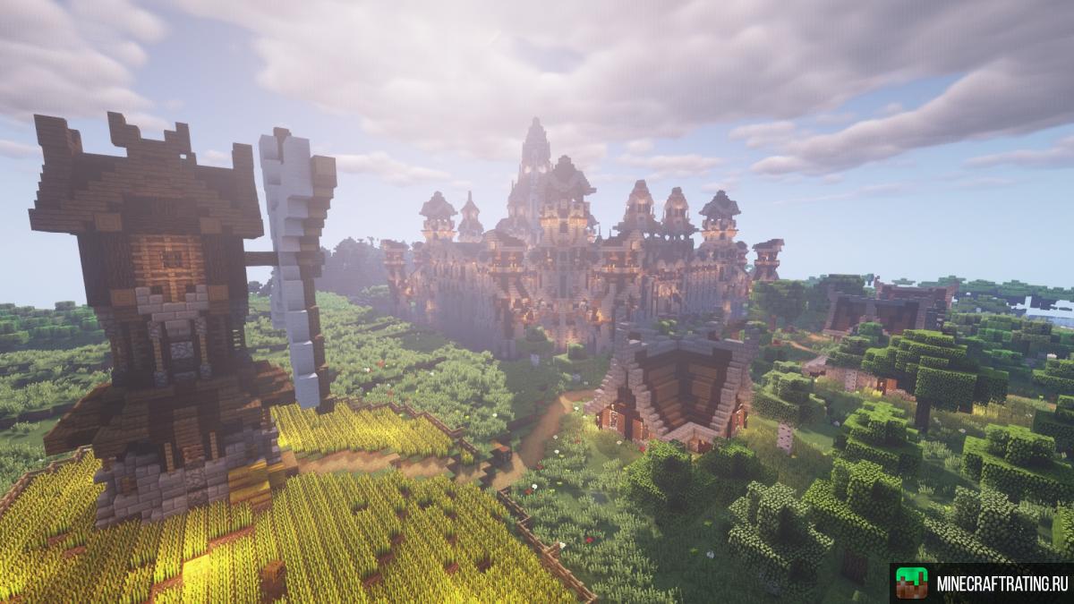 Скриншот SparkCraft Survival сервер Майнкрафт