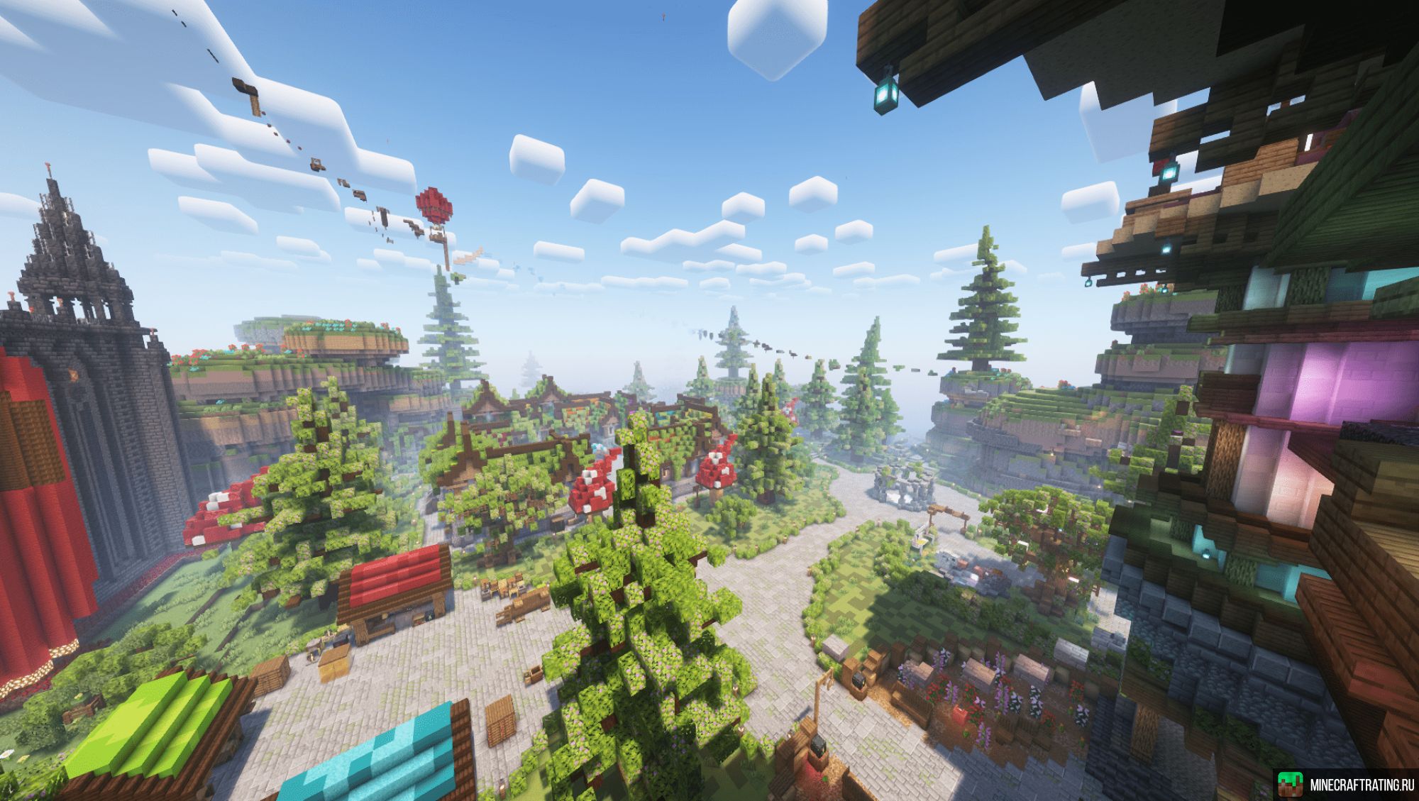 Скриншот Pixel Craft сервер Майнкрафт