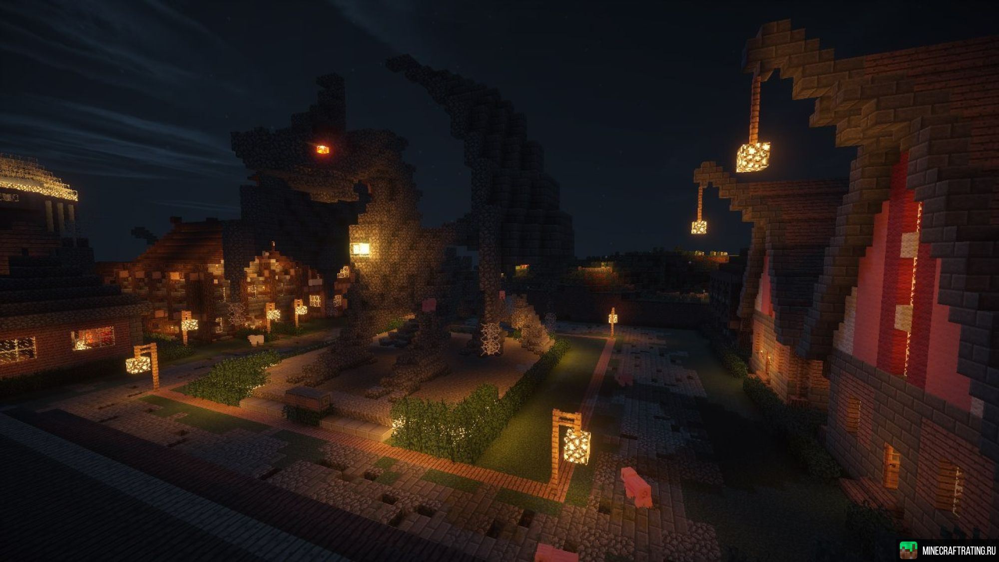 Скриншот Тут уважают негров сервер Майнкрафт