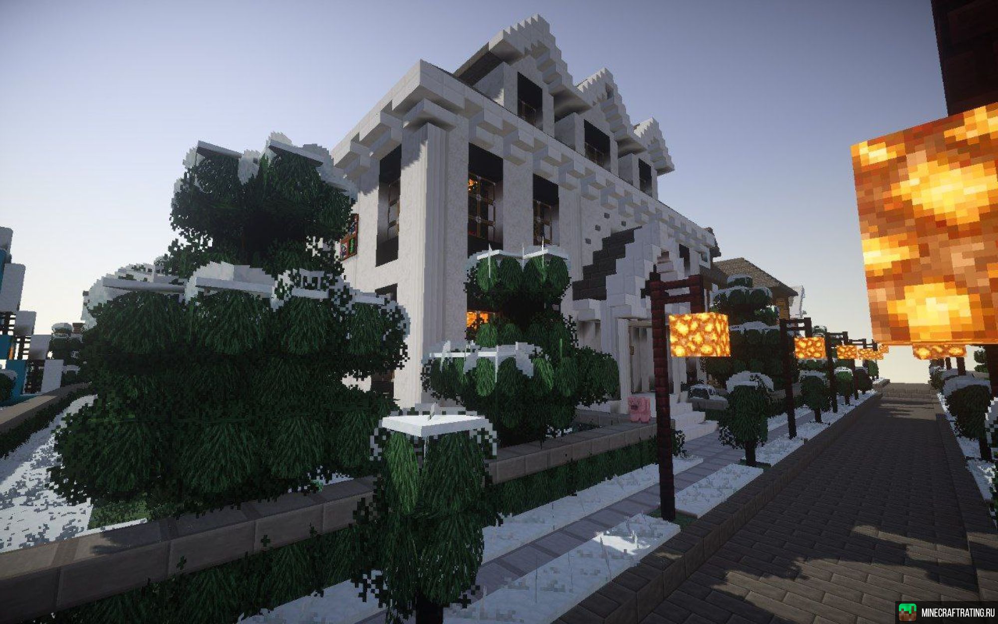 Скриншот Тут уважают негров сервер Майнкрафт