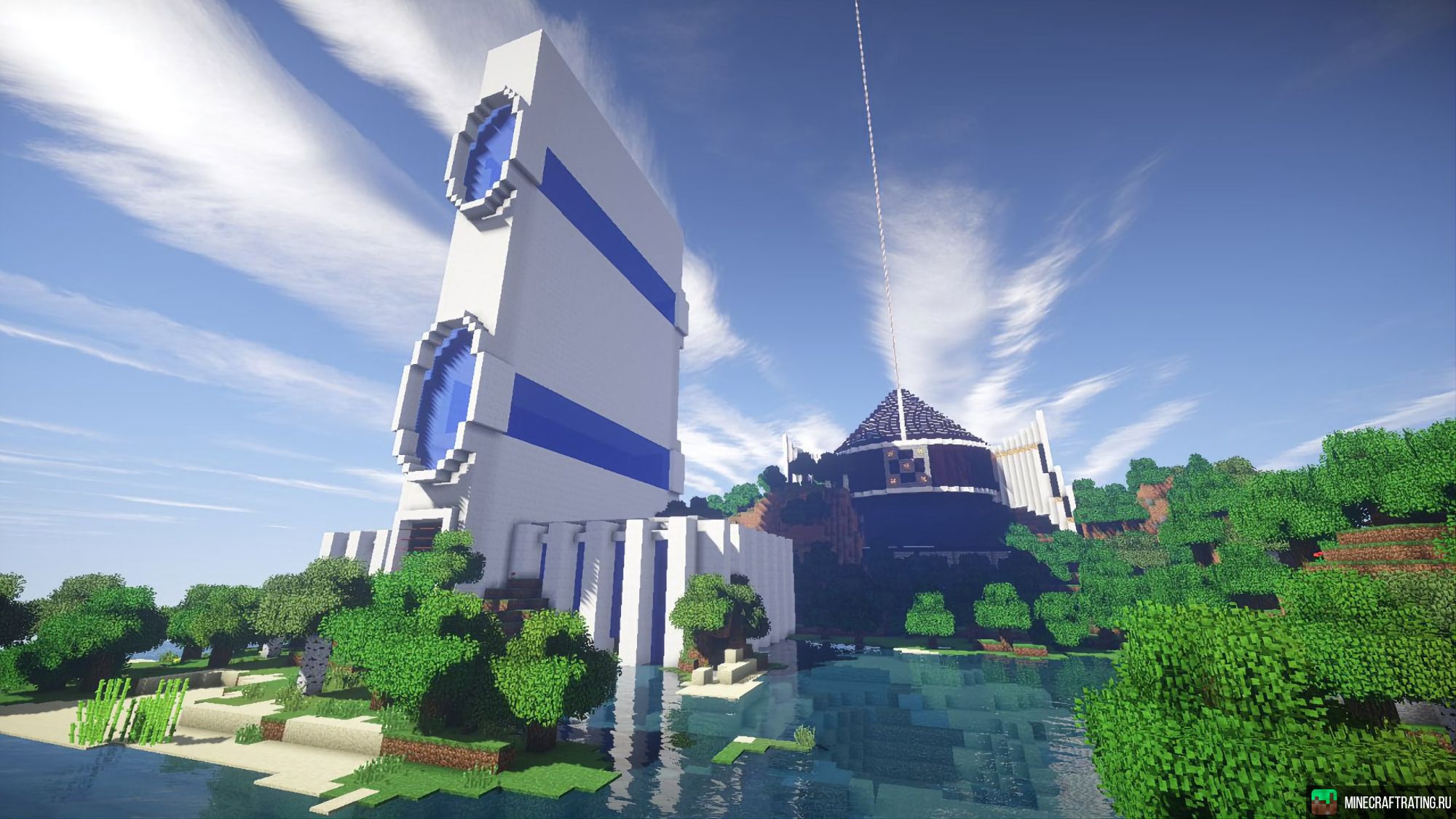 Скриншот Тут уважают негров сервер Майнкрафт