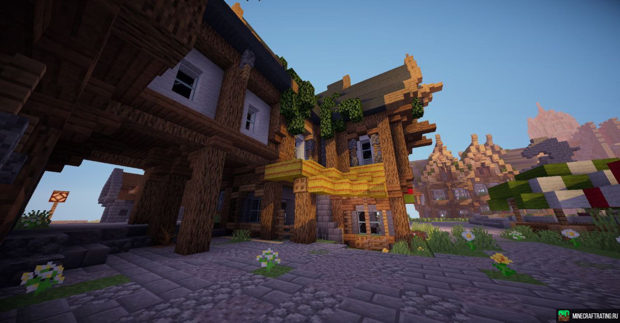 Скриншот Тут уважают негров сервер Майнкрафт