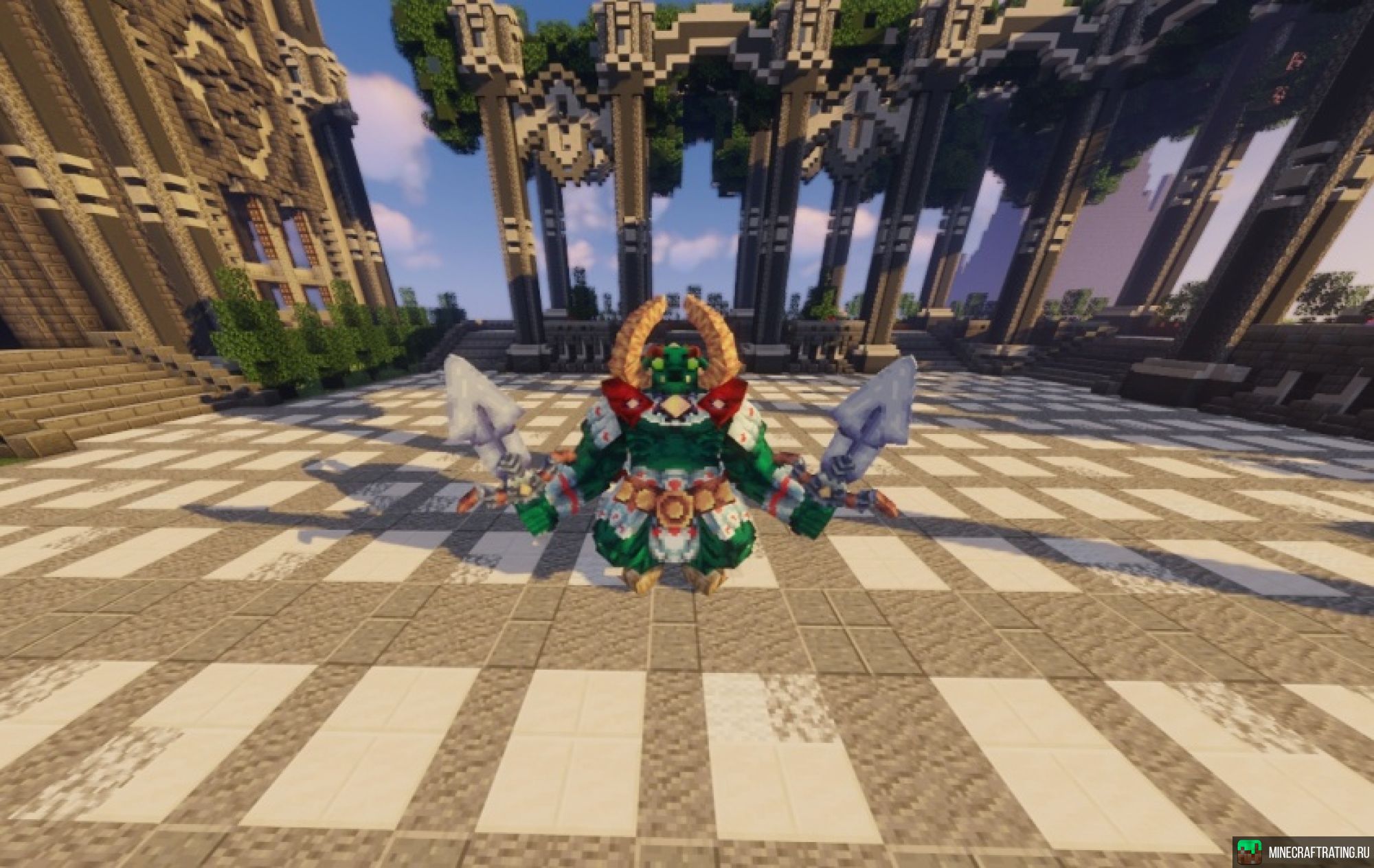 Скриншот ❤️CustomWorld RPG❤️ сервер Майнкрафт