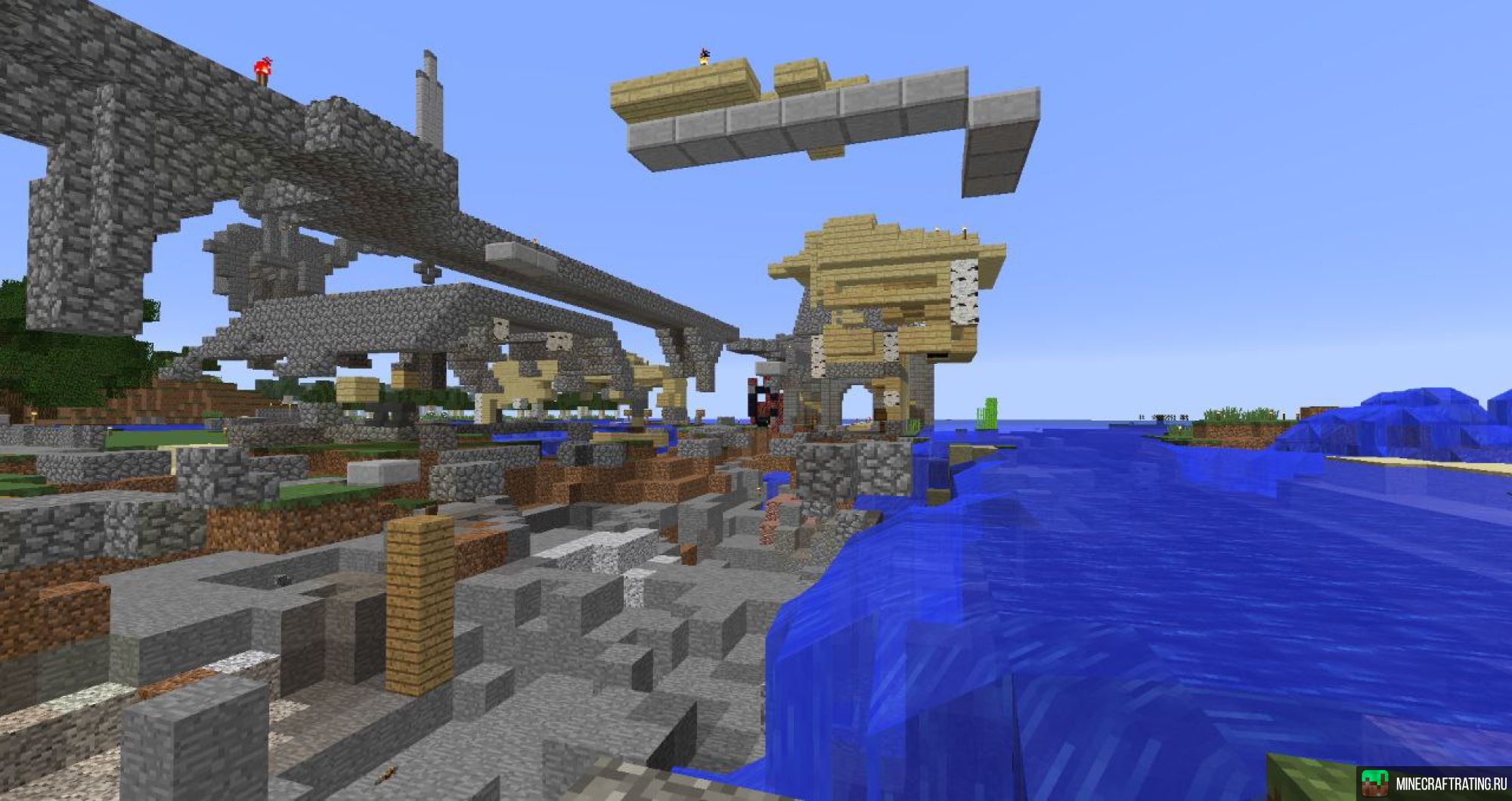 Скриншот Oldschool11b11t сервер Майнкрафт