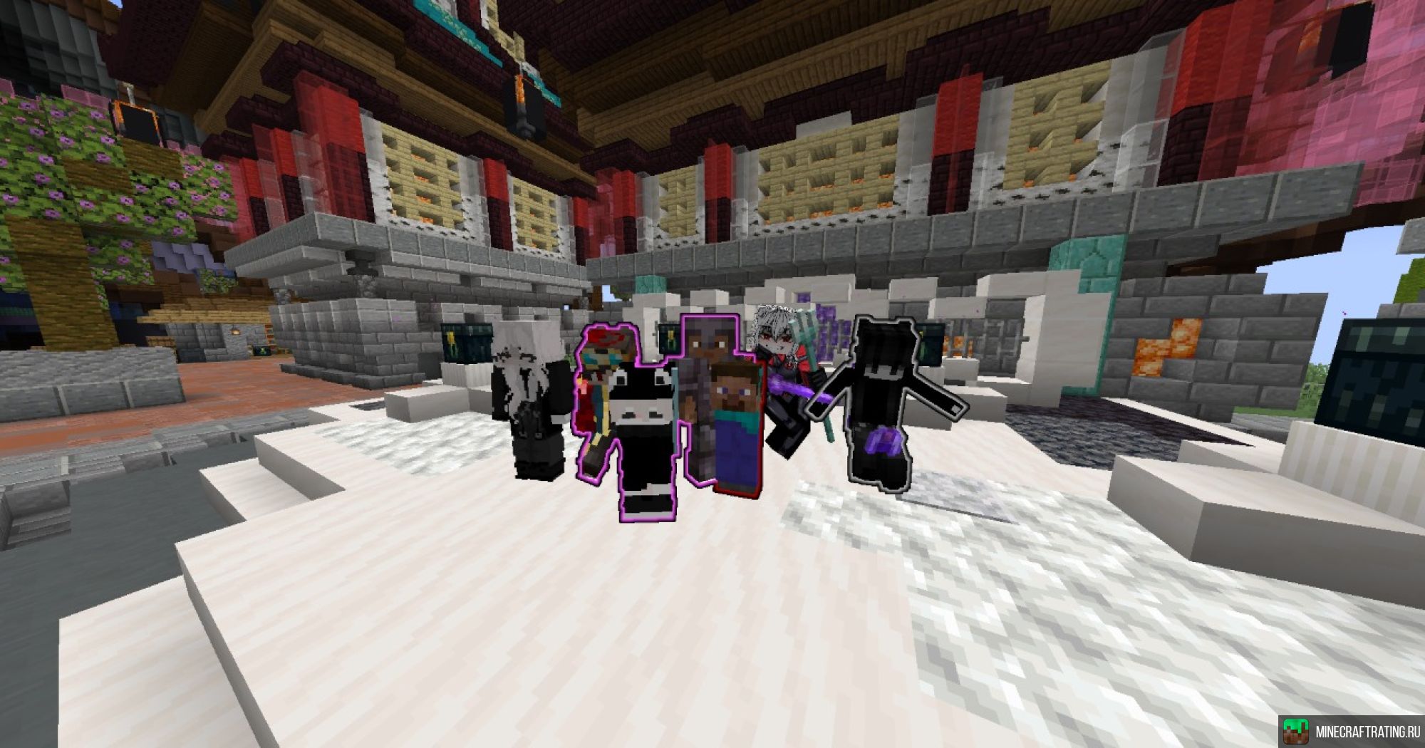 Скриншот VoiceMine сервер Майнкрафт