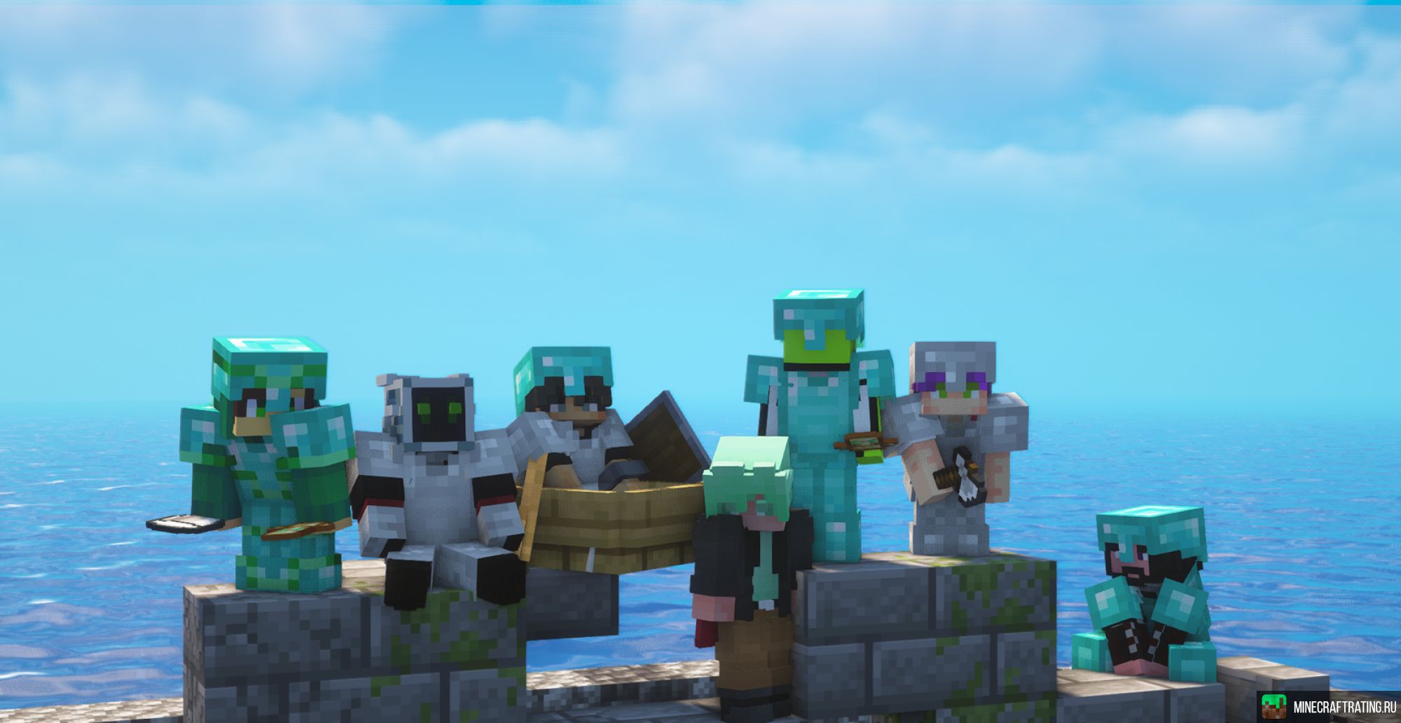 Скриншот DragonLight сервер Майнкрафт