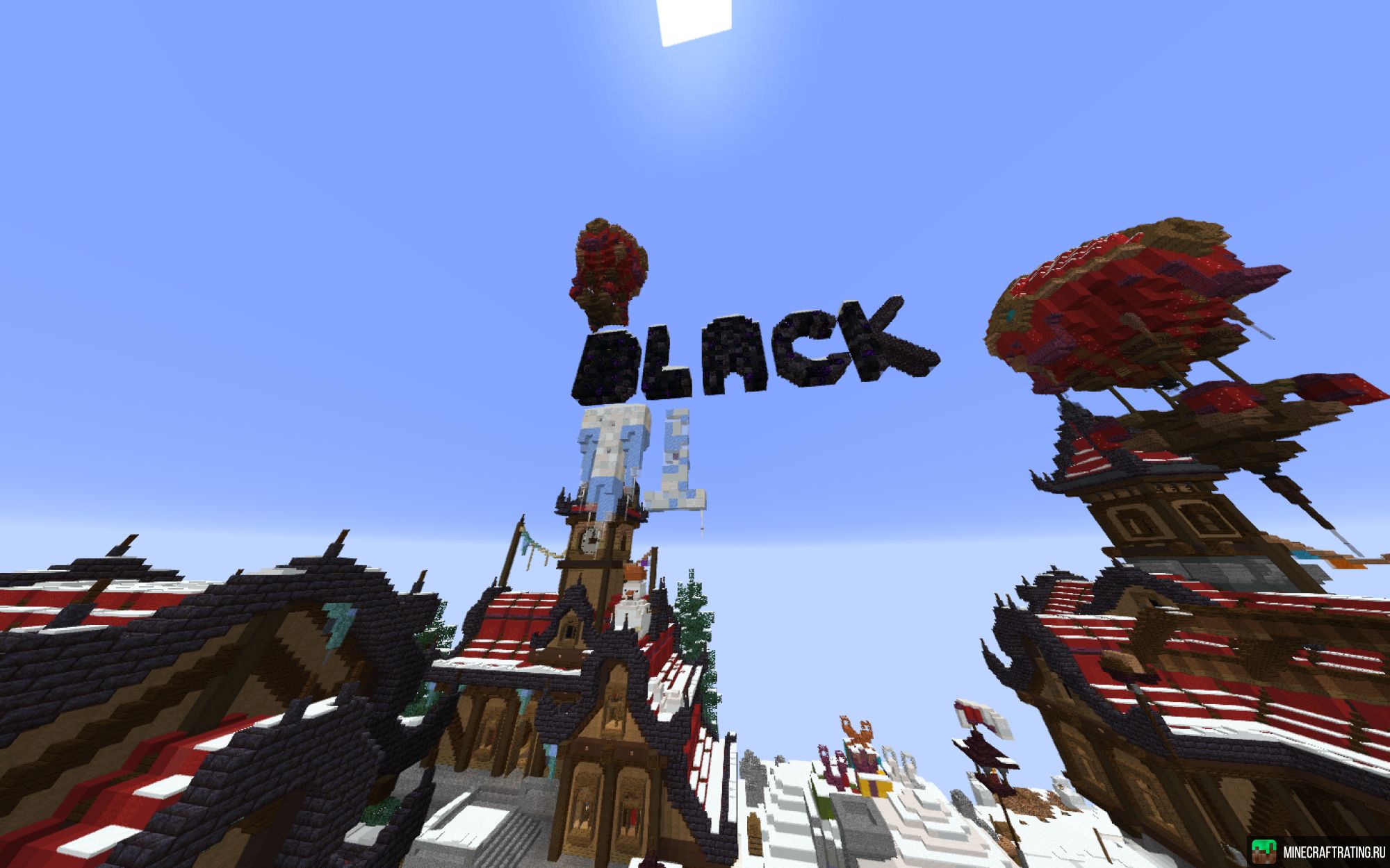 Скриншот BlackTime Идеальные режимы для тебя и друзей сервер Майнкрафт