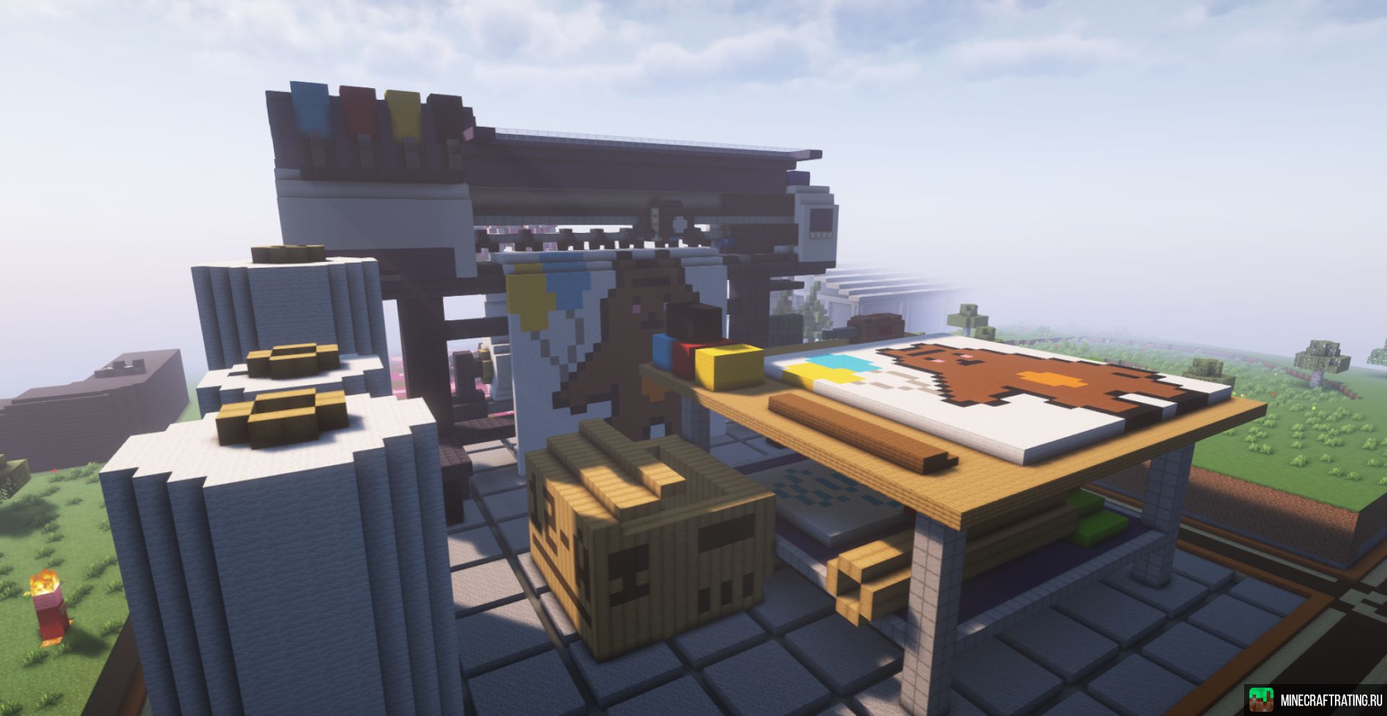 Скриншот Sanctuary | Meitenes Creative Server! сервер Майнкрафт