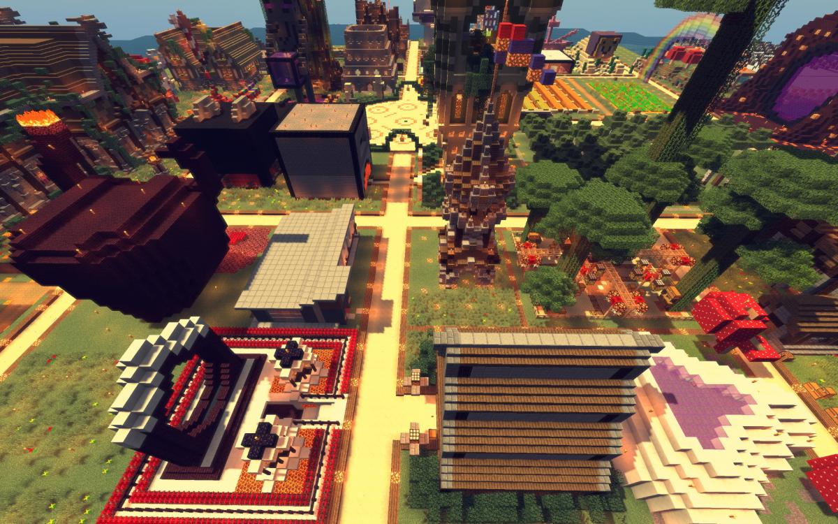 Скриншот EmeraldCubes сервер Майнкрафт