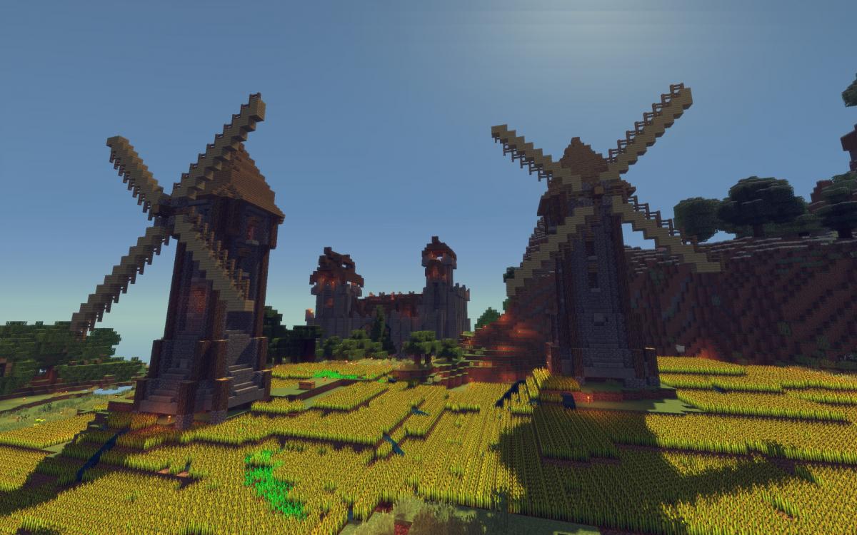 Скриншот EmeraldCubes сервер Майнкрафт