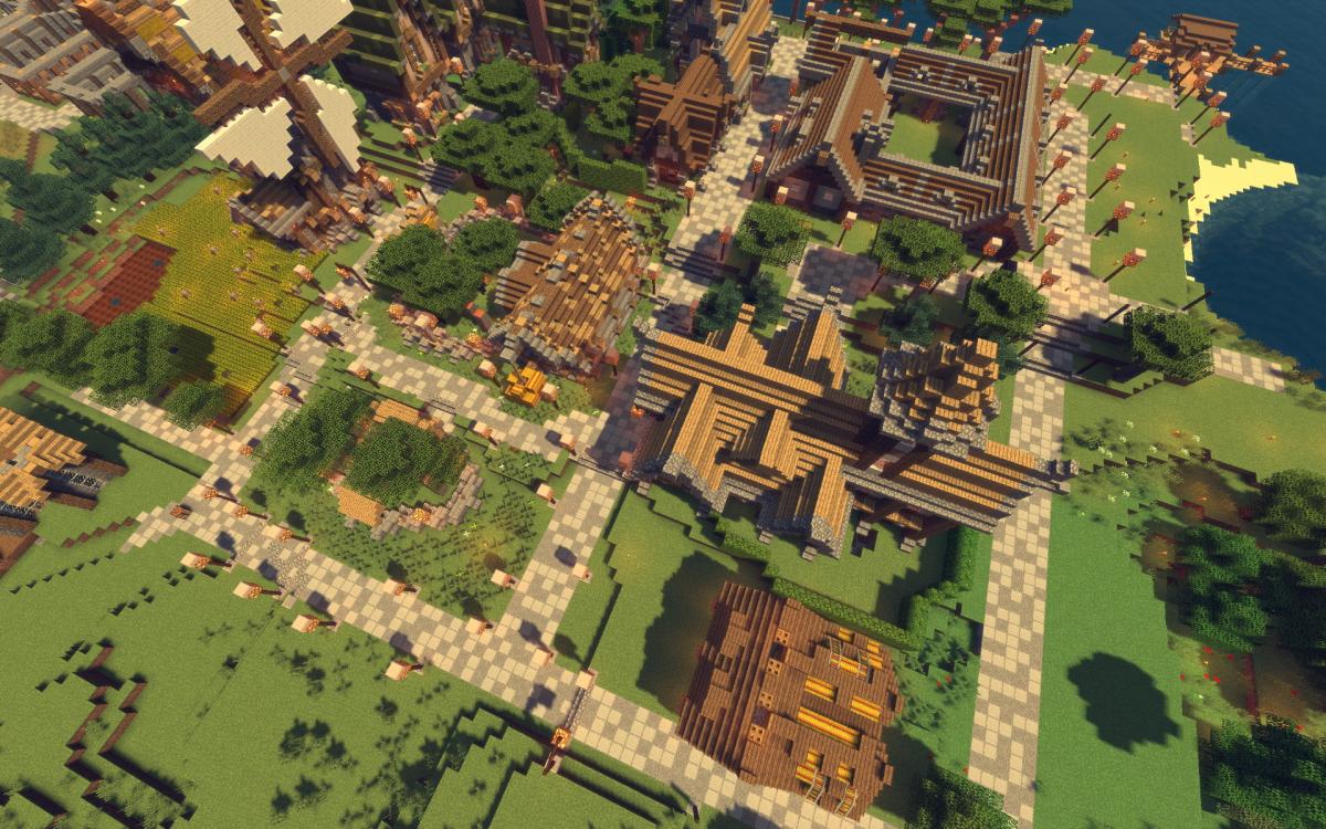 Скриншот EmeraldCubes сервер Майнкрафт