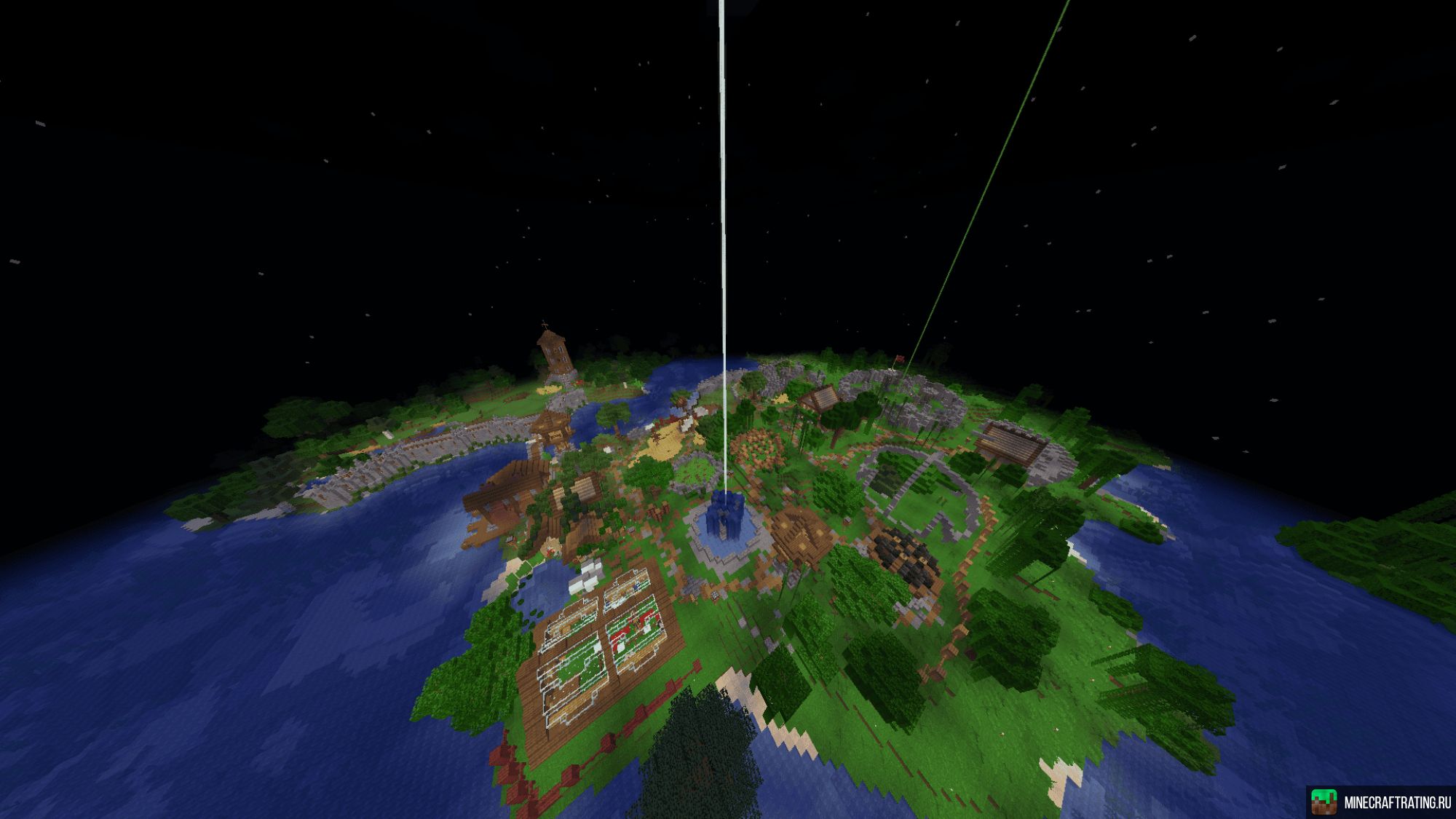 Скриншот Cube Vanilla сервер Майнкрафт