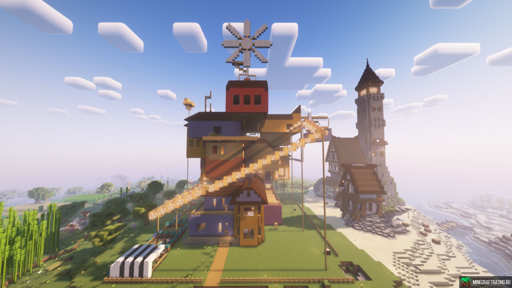 Скриншот FerrumPlay - Ванильное выживание сервер Майнкрафт