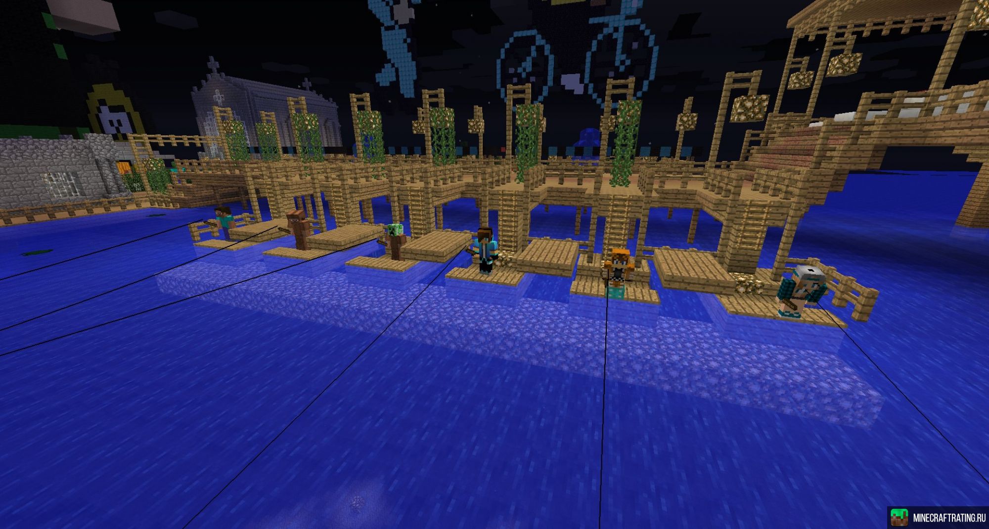 Скриншот Minecraft-Holly [Vanilla/Hard] сервер Майнкрафт
