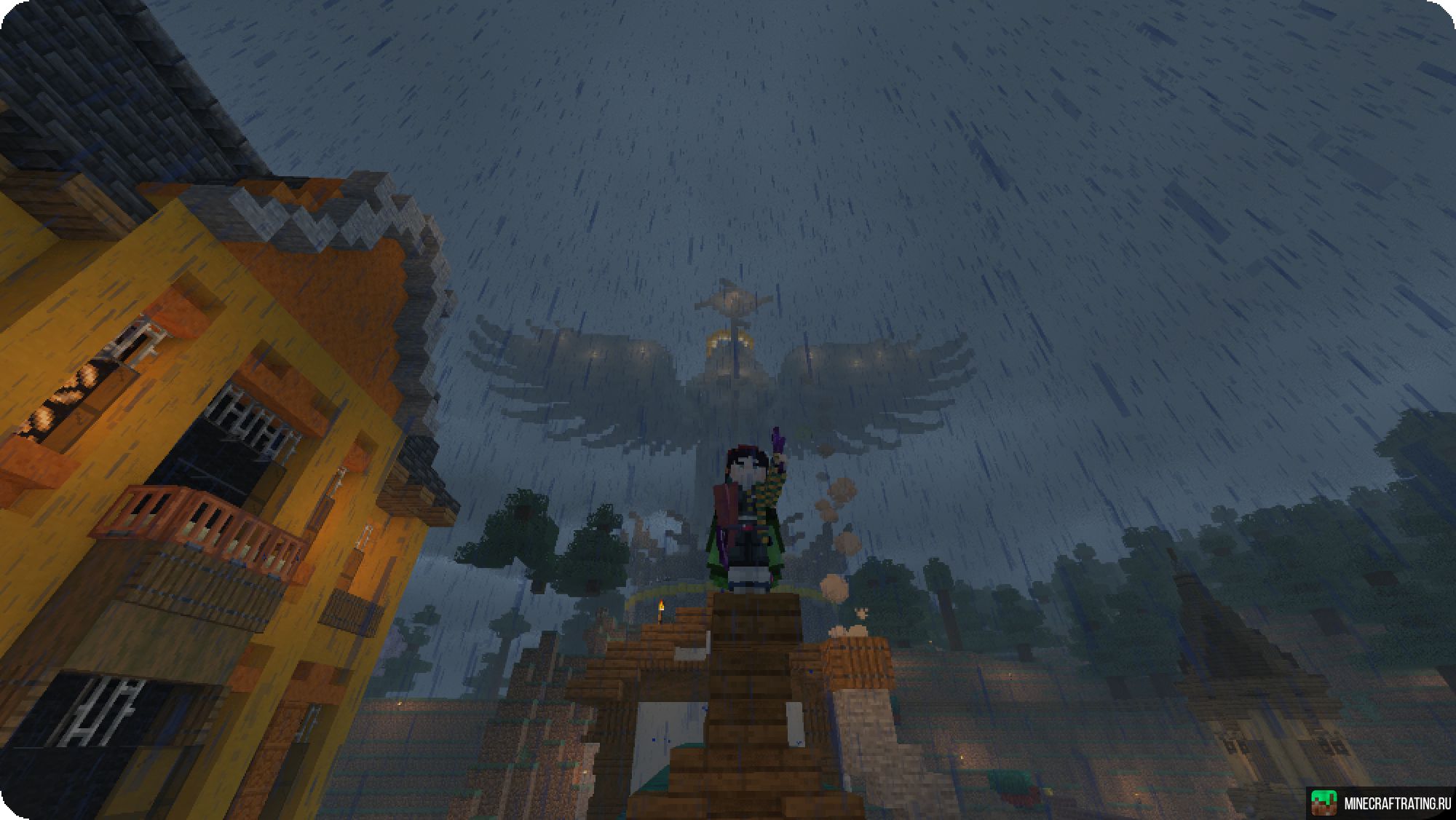 Скриншот HiBuild сервер Майнкрафт