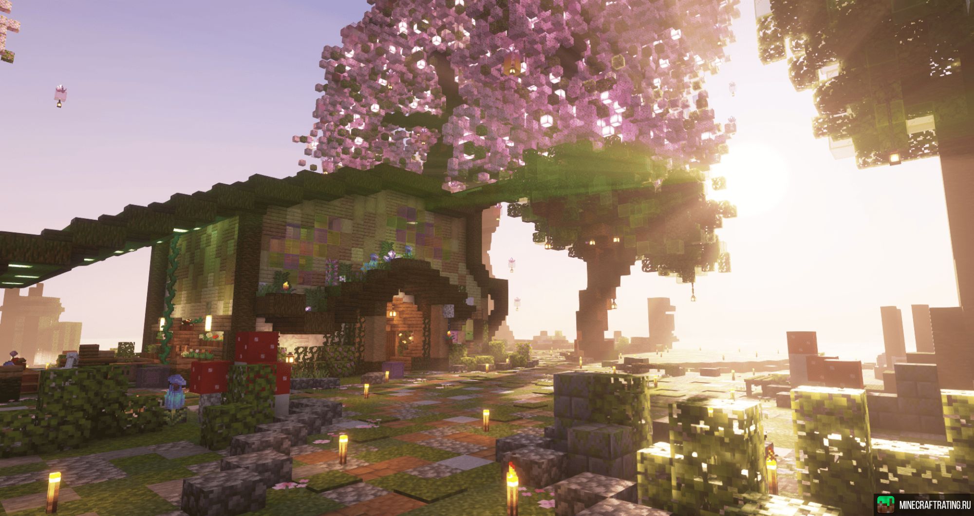 Скриншот Neco - полуванильное выживание сервер Майнкрафт