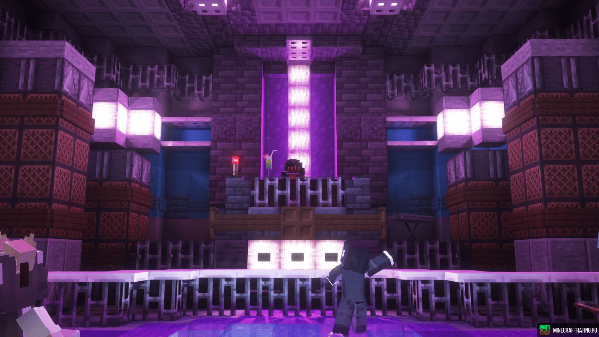 Скриншот Neco - полуванильное выживание сервер Майнкрафт