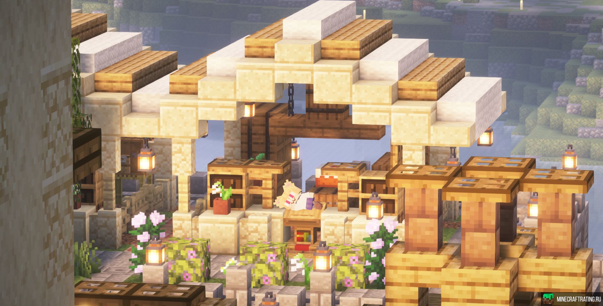 Скриншот Neco - полуванильное выживание сервер Майнкрафт