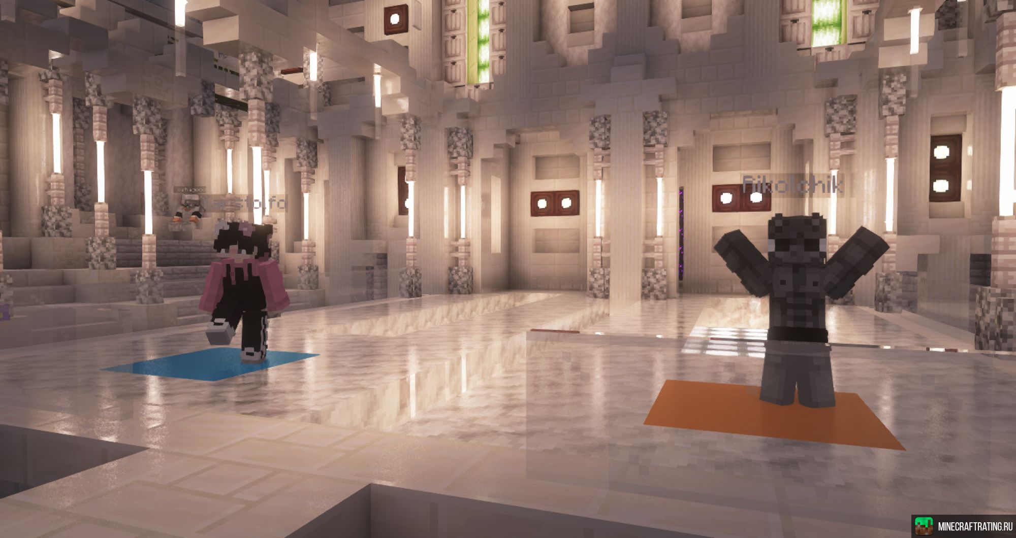 Скриншот Neco - полуванильное выживание сервер Майнкрафт