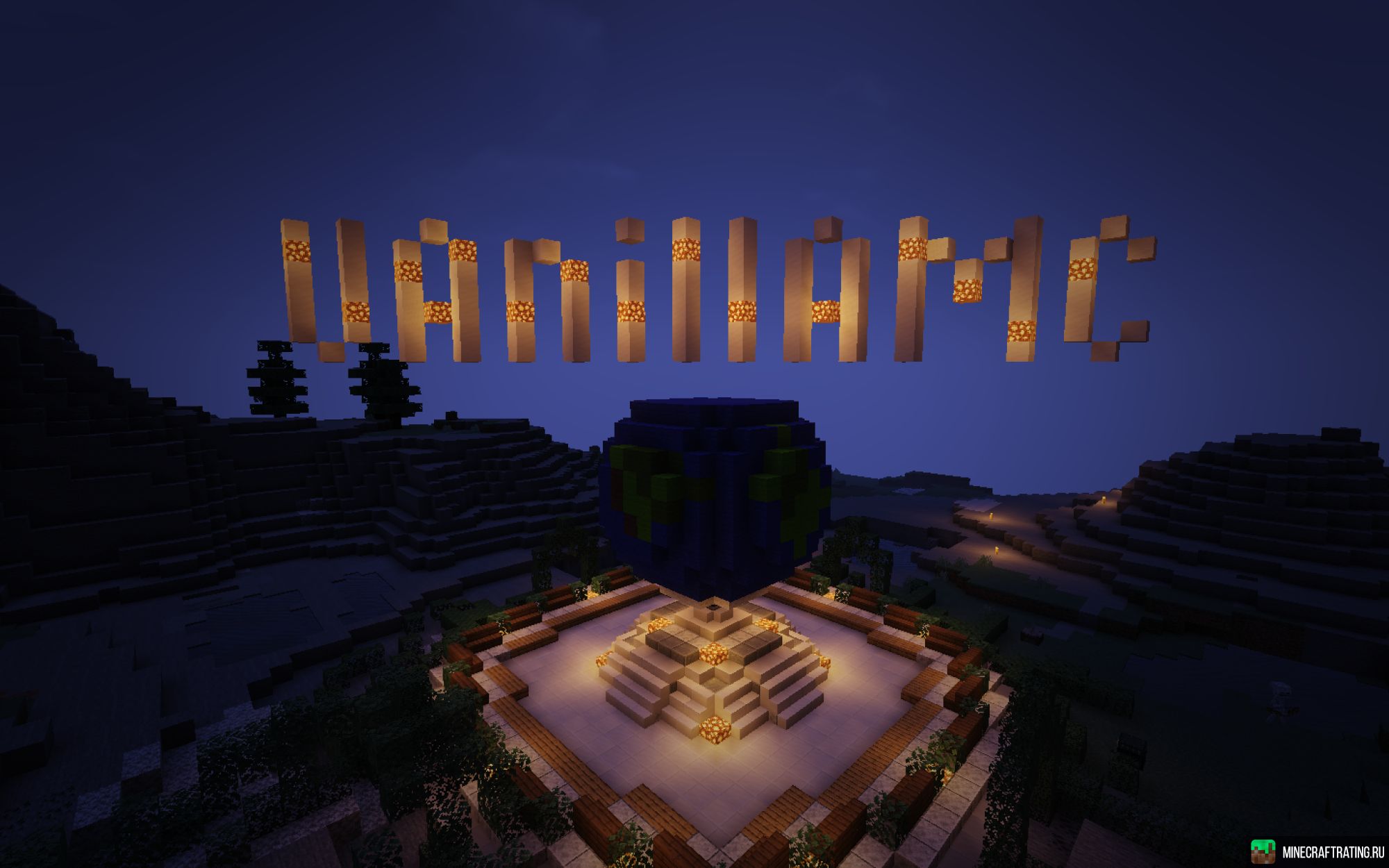 Скриншот VanillaMC - Ванильный сервер без приватов! сервер Майнкрафт