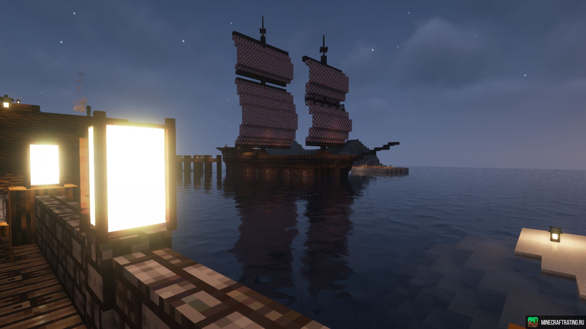 Скриншот VanillaMC - Ванильный сервер без приватов! сервер Майнкрафт