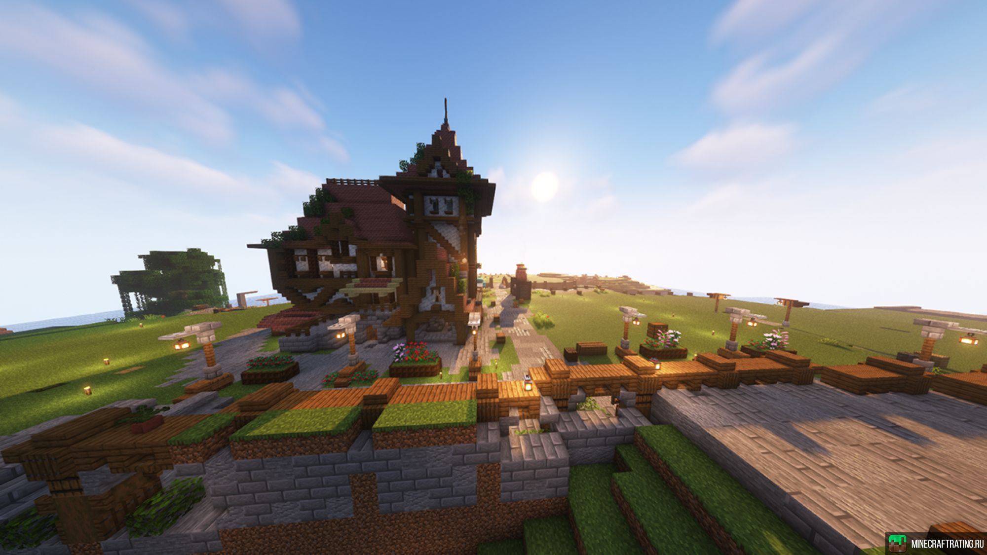 Скриншот VanillaMC - Ванильный сервер без приватов! сервер Майнкрафт