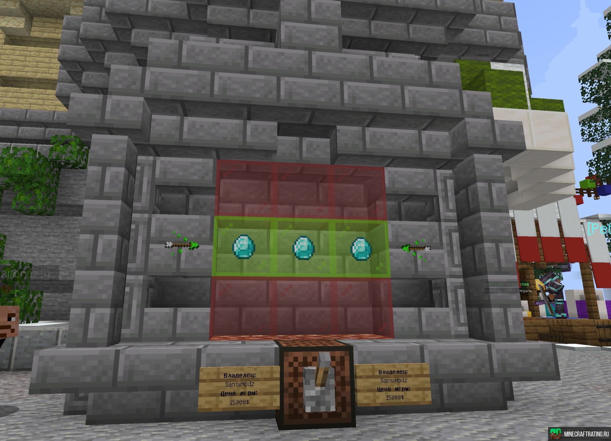 Скриншот ⭐ CheatMine ⭐ НОВЫЙ МИР❤️1.8-1.21❤️МИНИ-ИГРЫ сервер Майнкрафт