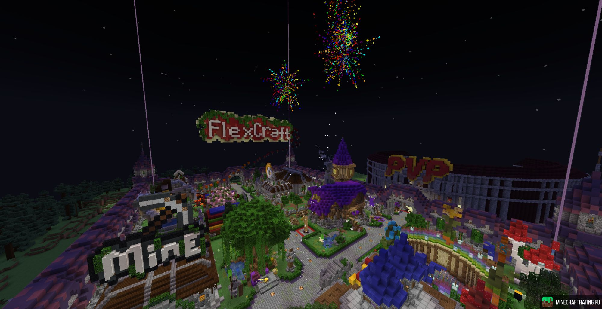 Скриншот FlexCraft ✦ Выживание • /FREE (1.16.5–1.21.11) сервер Майнкрафт