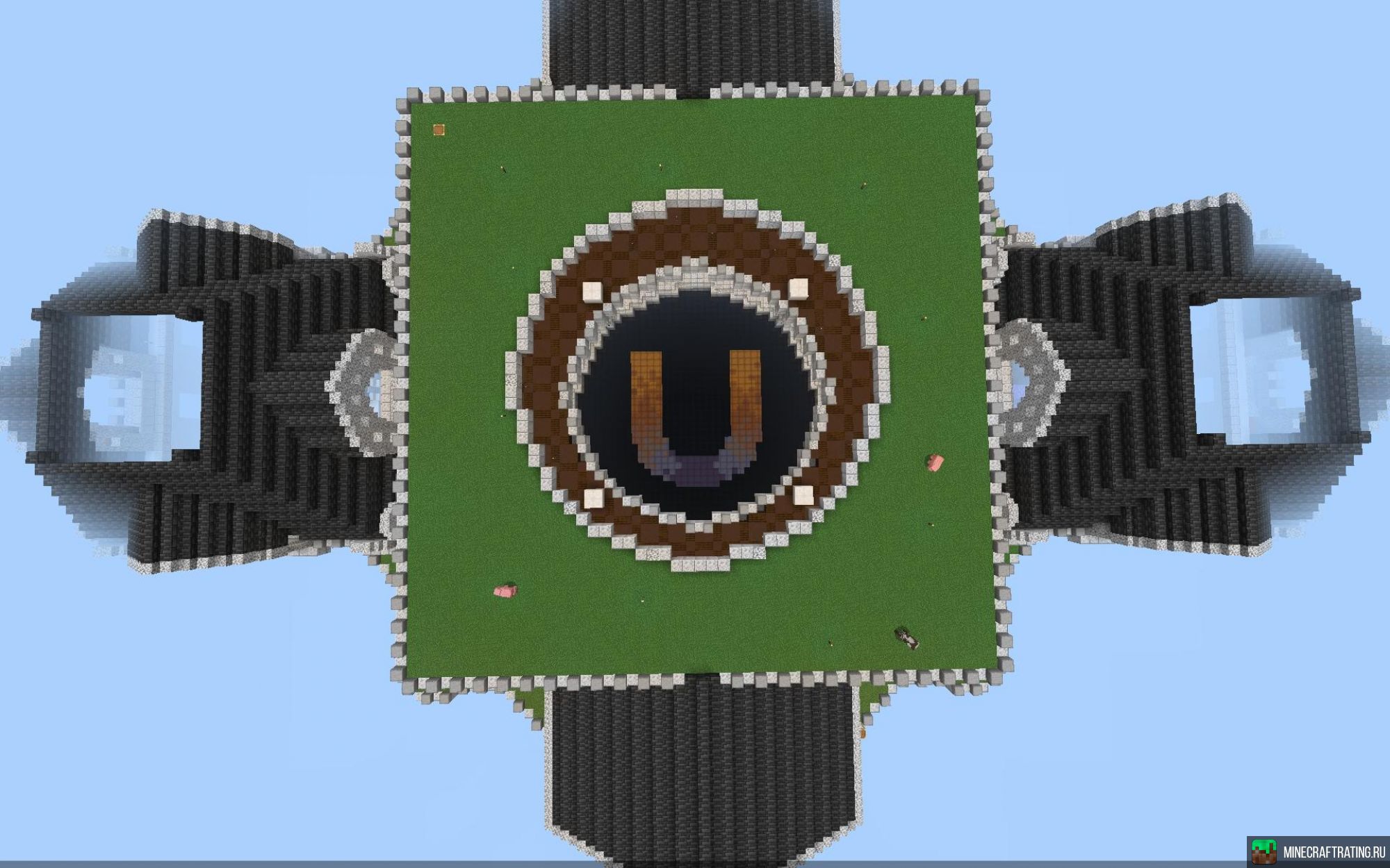 Скриншот URBAN - Ванилла, Выживание без грифа сервер Майнкрафт