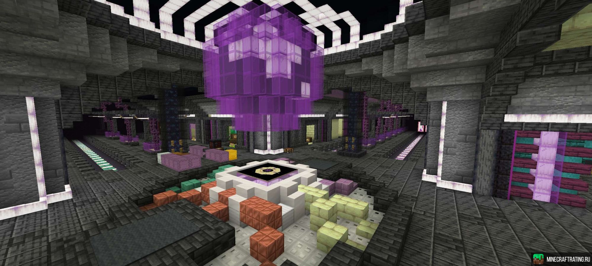 Скриншот URBAN - Ванилла, Выживание без грифа сервер Майнкрафт