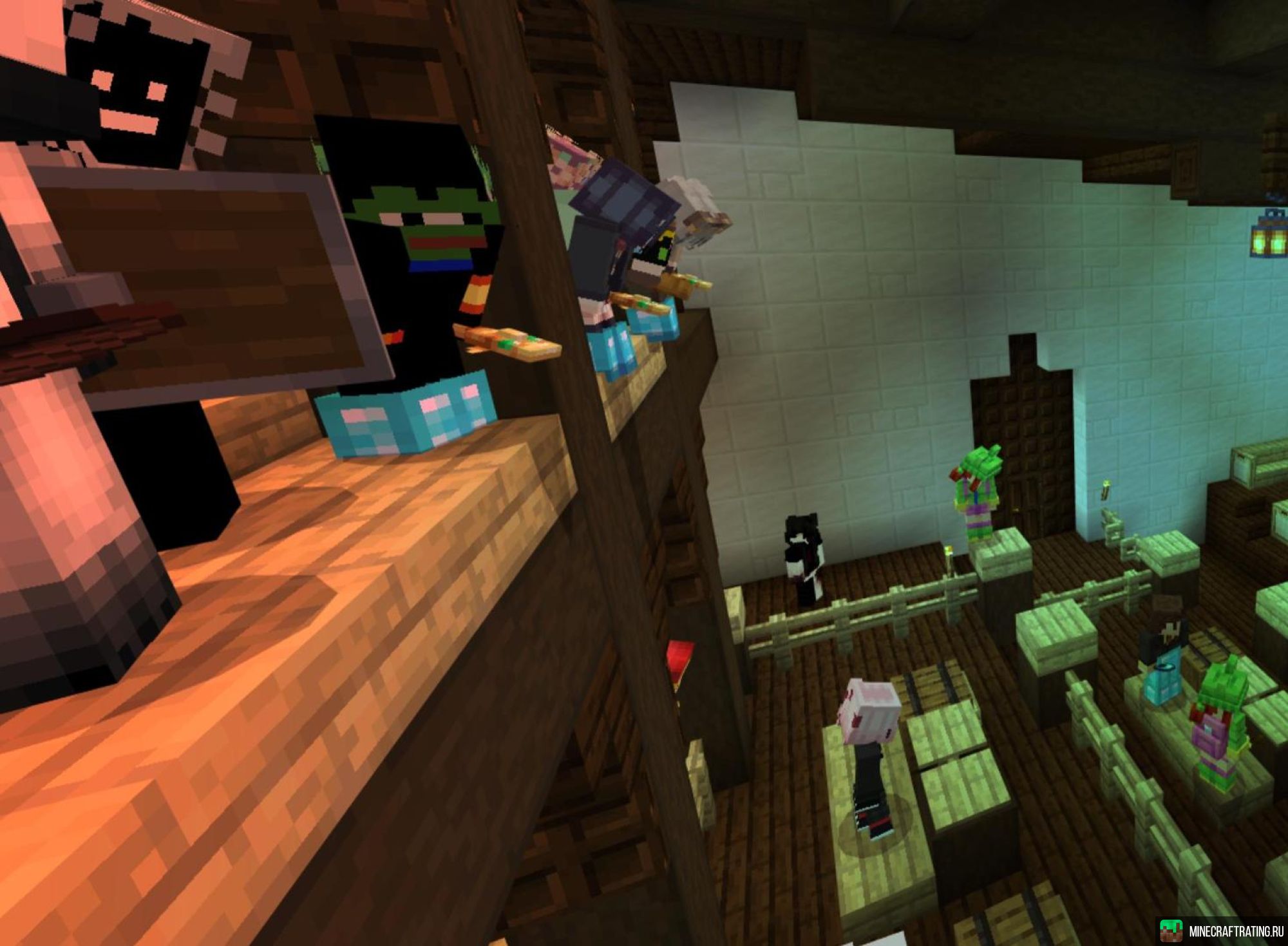 Скриншот URBAN - Ванилла, Выживание без грифа сервер Майнкрафт