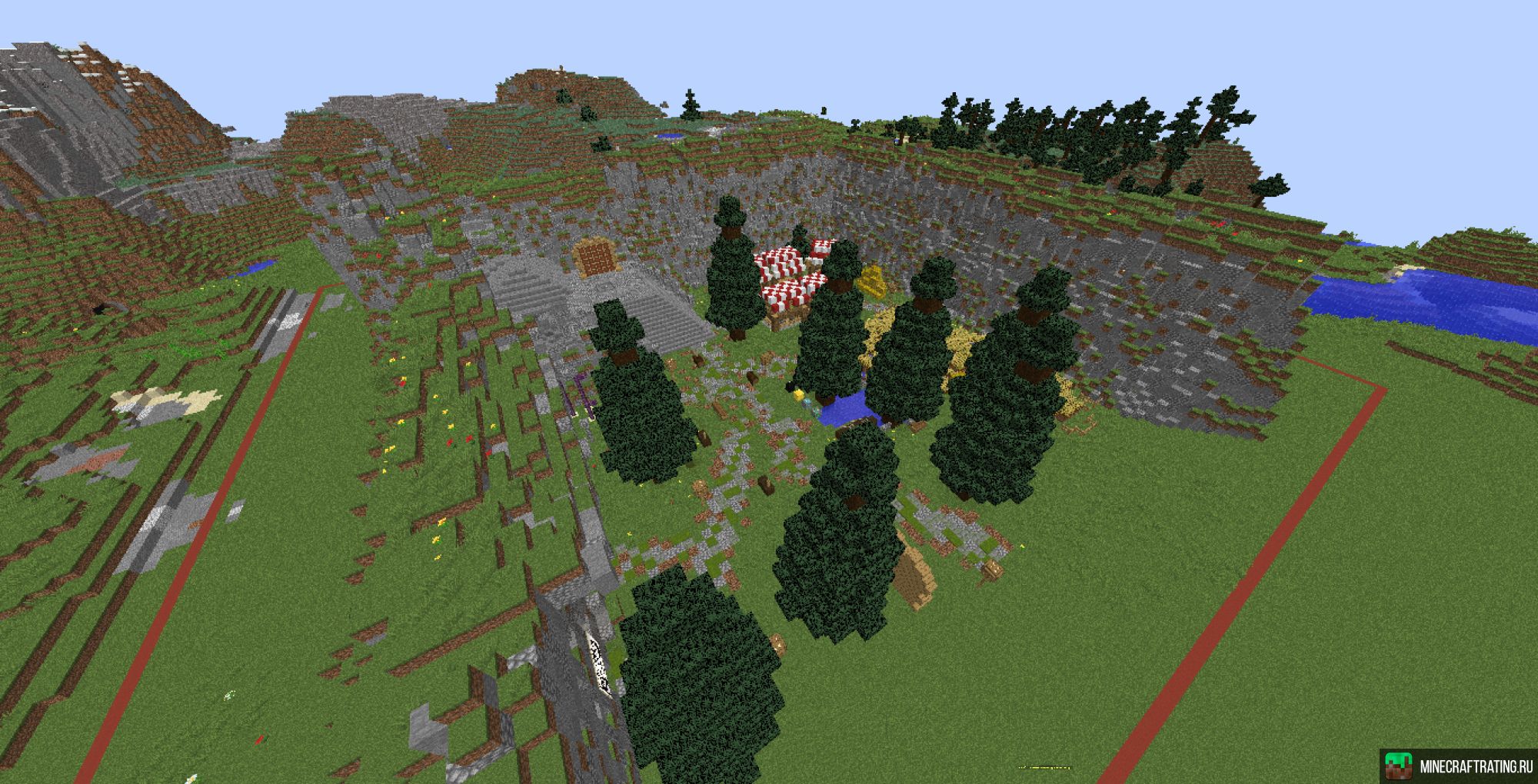 Скриншот NezerMine сервер Майнкрафт