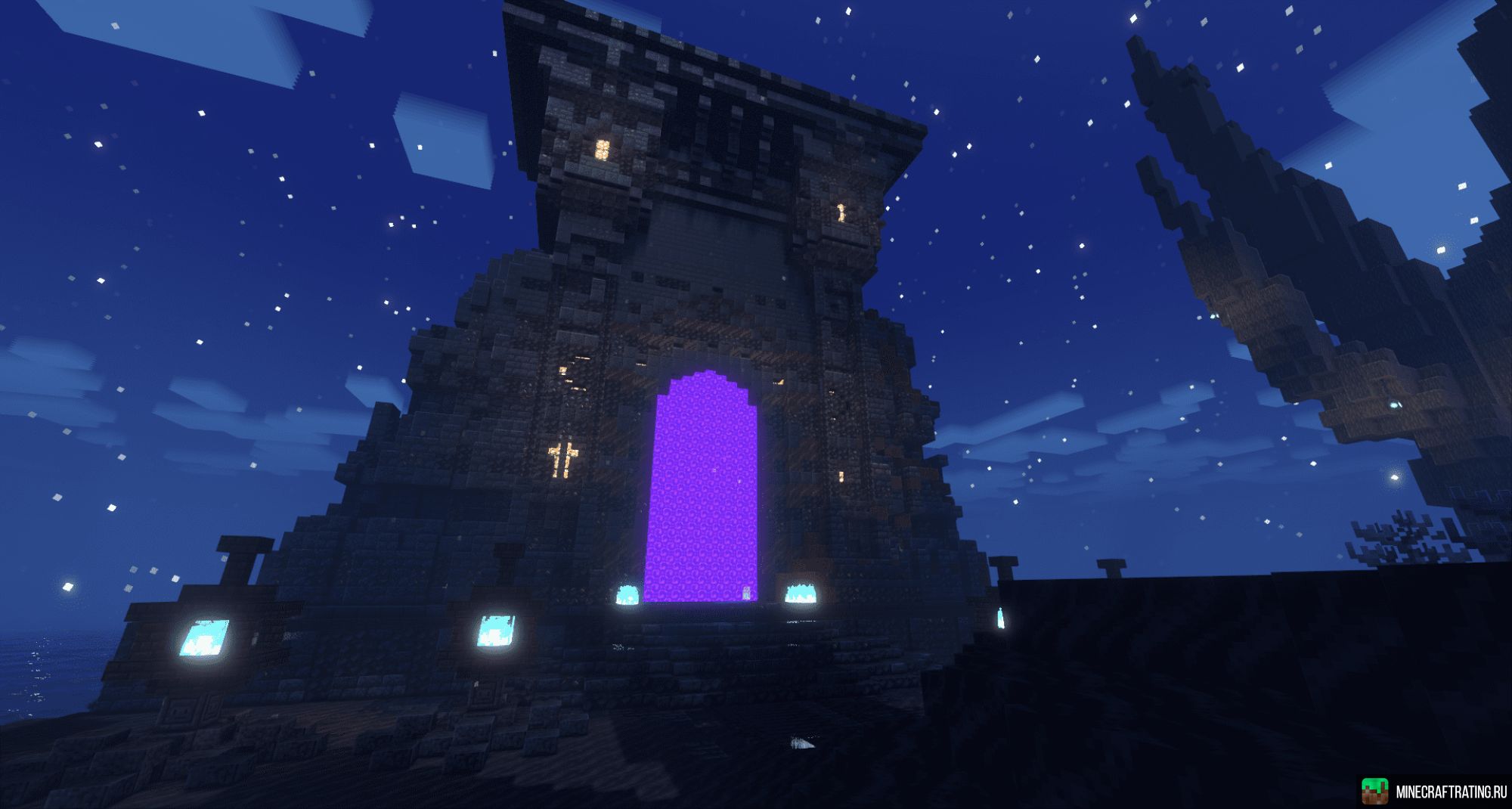 Скриншот Mithril - Градостроительный сервер сервер Майнкрафт