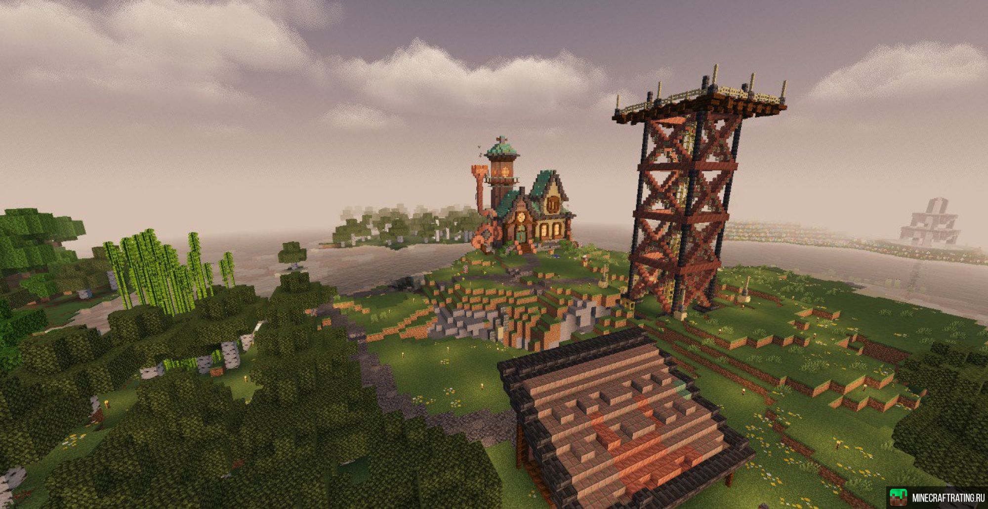 Скриншот PankWorld сервер Майнкрафт