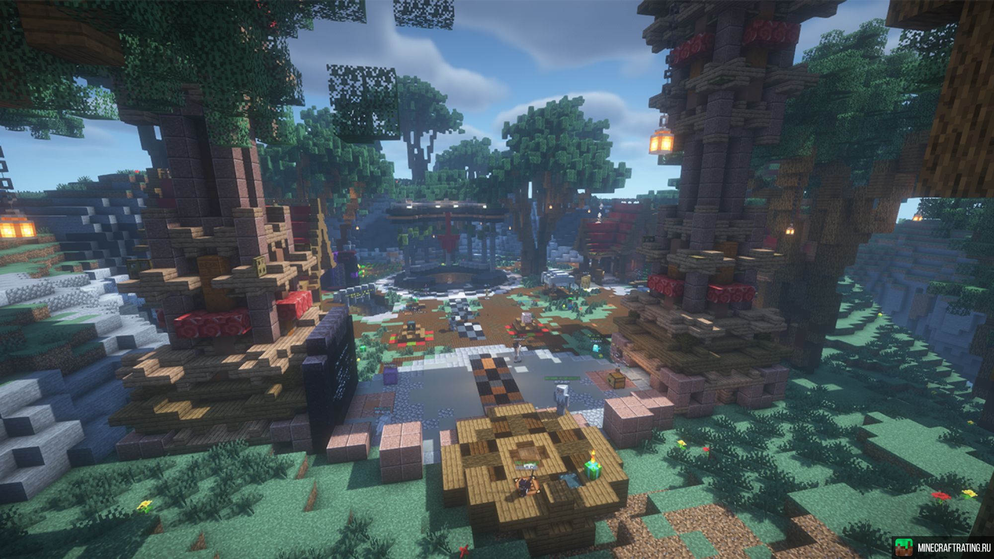 Скриншот ❤️VYLUX ❤️ ВЫЖИВАНИЕ | ПРОШЁЛ WIPE | 1.19.4+ сервер Майнкрафт