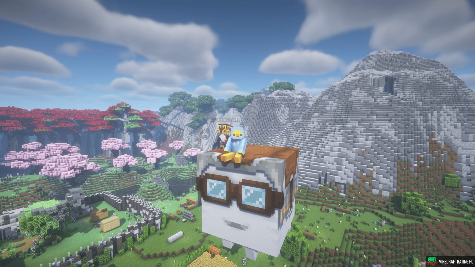 Скриншот ❤️VYLUX ❤️ ВЫЖИВАНИЕ | ПРОШЁЛ WIPE | 1.19.4+ сервер Майнкрафт