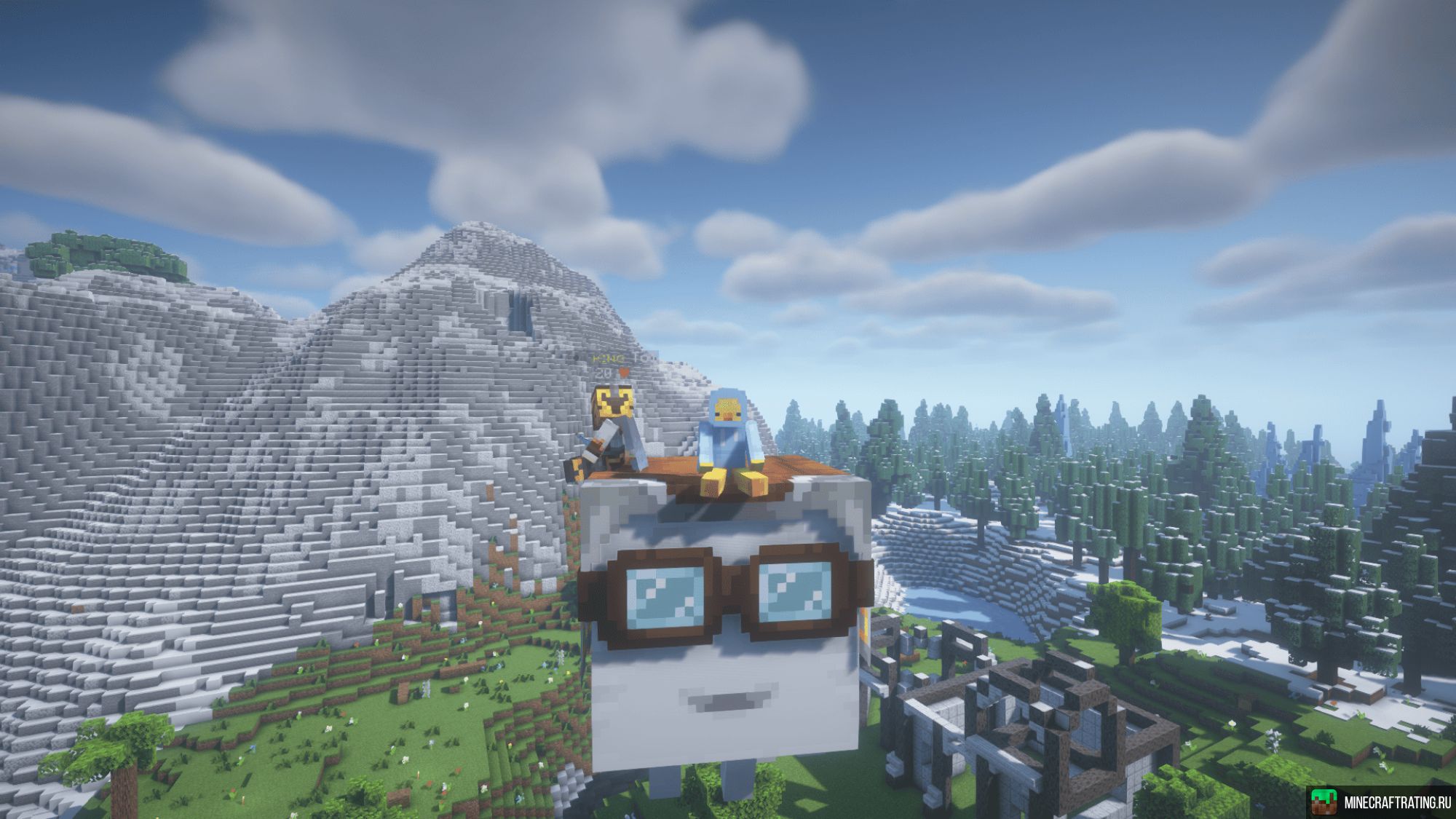 Скриншот ❤️VYLUX ❤️ ВЫЖИВАНИЕ | ПРОШЁЛ WIPE | 1.19.4+ сервер Майнкрафт