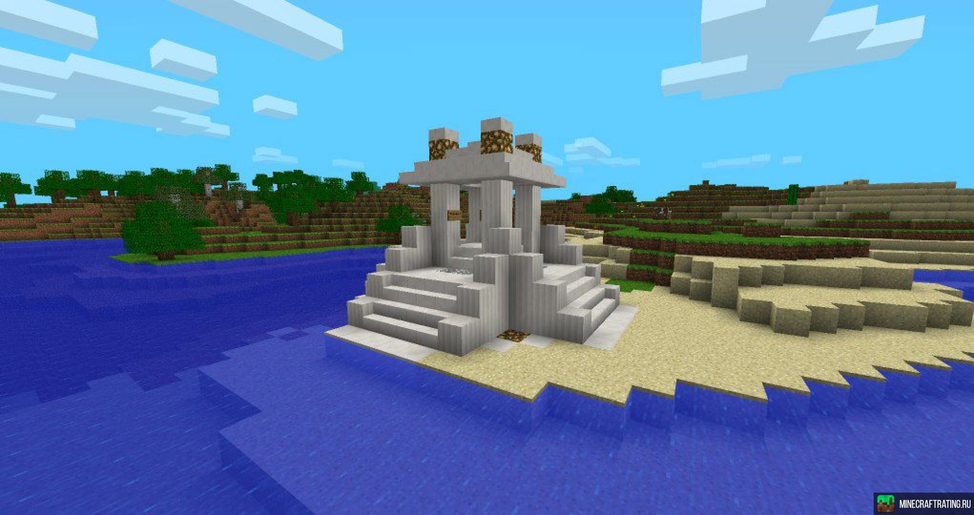 Скриншот ThouthMine MCPE 0.8.1 сервер Майнкрафт