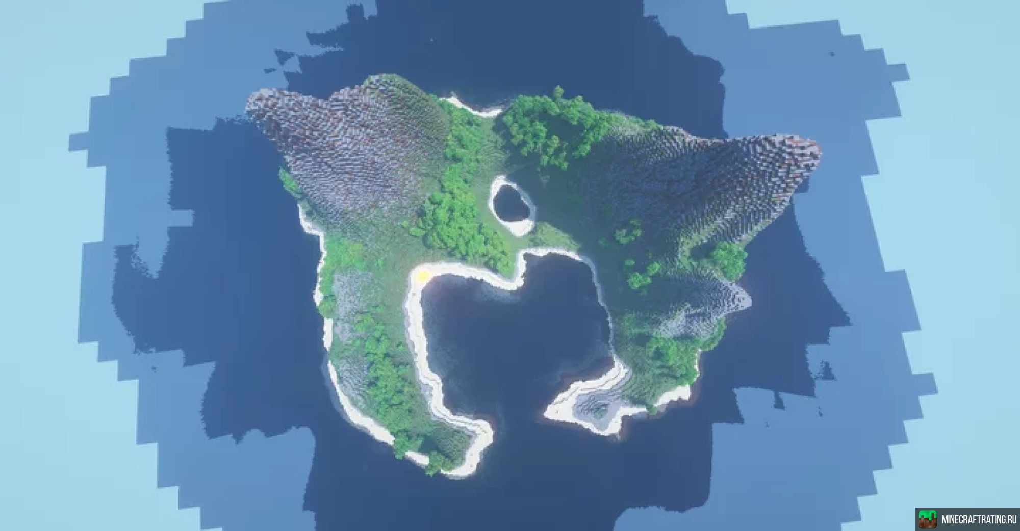 Скриншот iMinecraft GP – Luscious Island сервер Майнкрафт