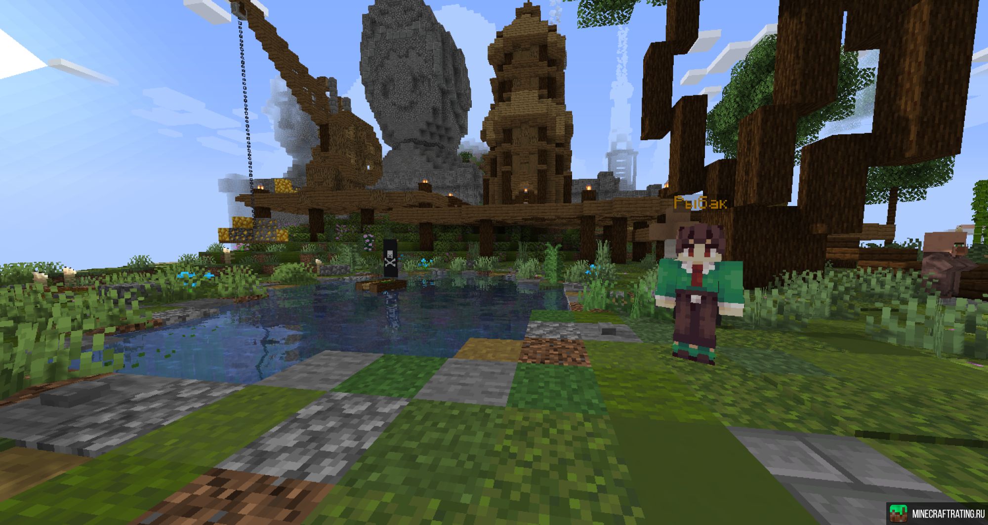 Скриншот OceanCraft сервер Майнкрафт