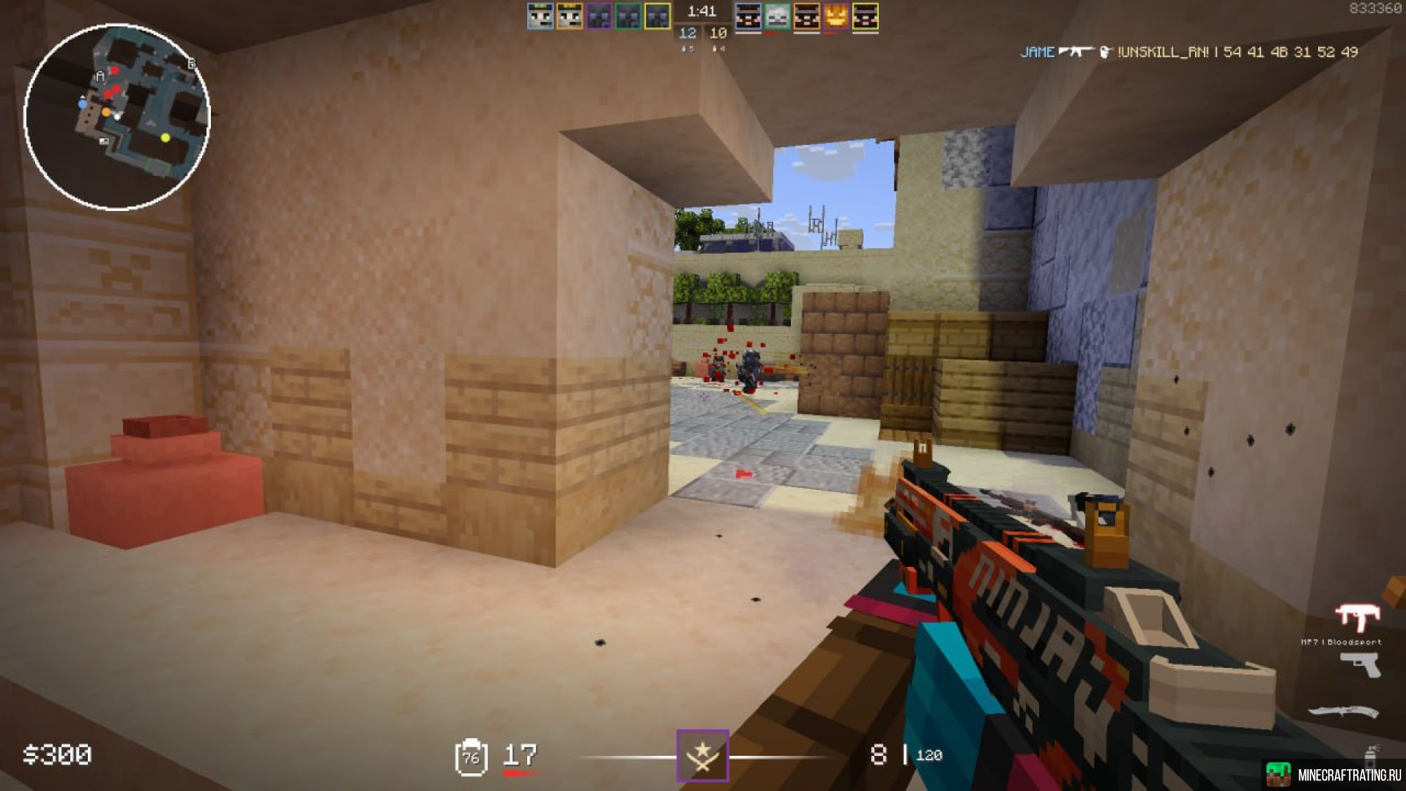 Скриншот CounterMine 2 сервер Майнкрафт