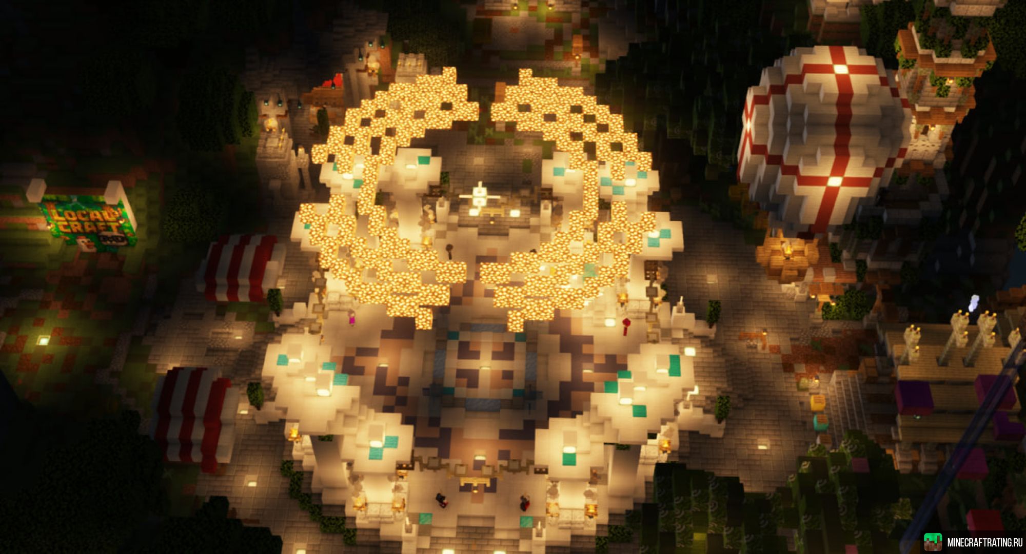 Скриншот LocalCraft - ВЫЖИВАНИЕ PVP MAГИЯ сервер Майнкрафт